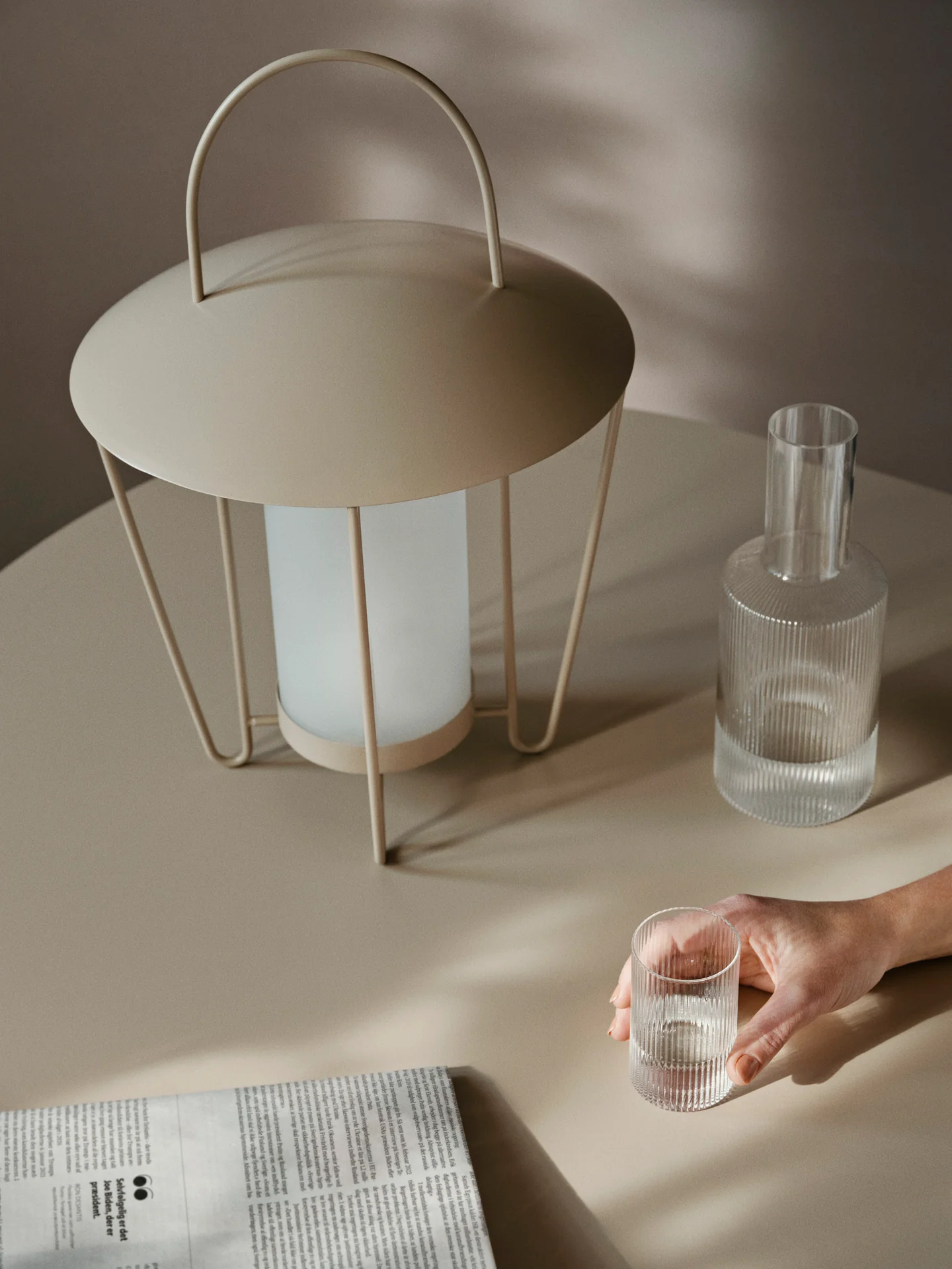 Abri Lantern - Cashmere - Image 4