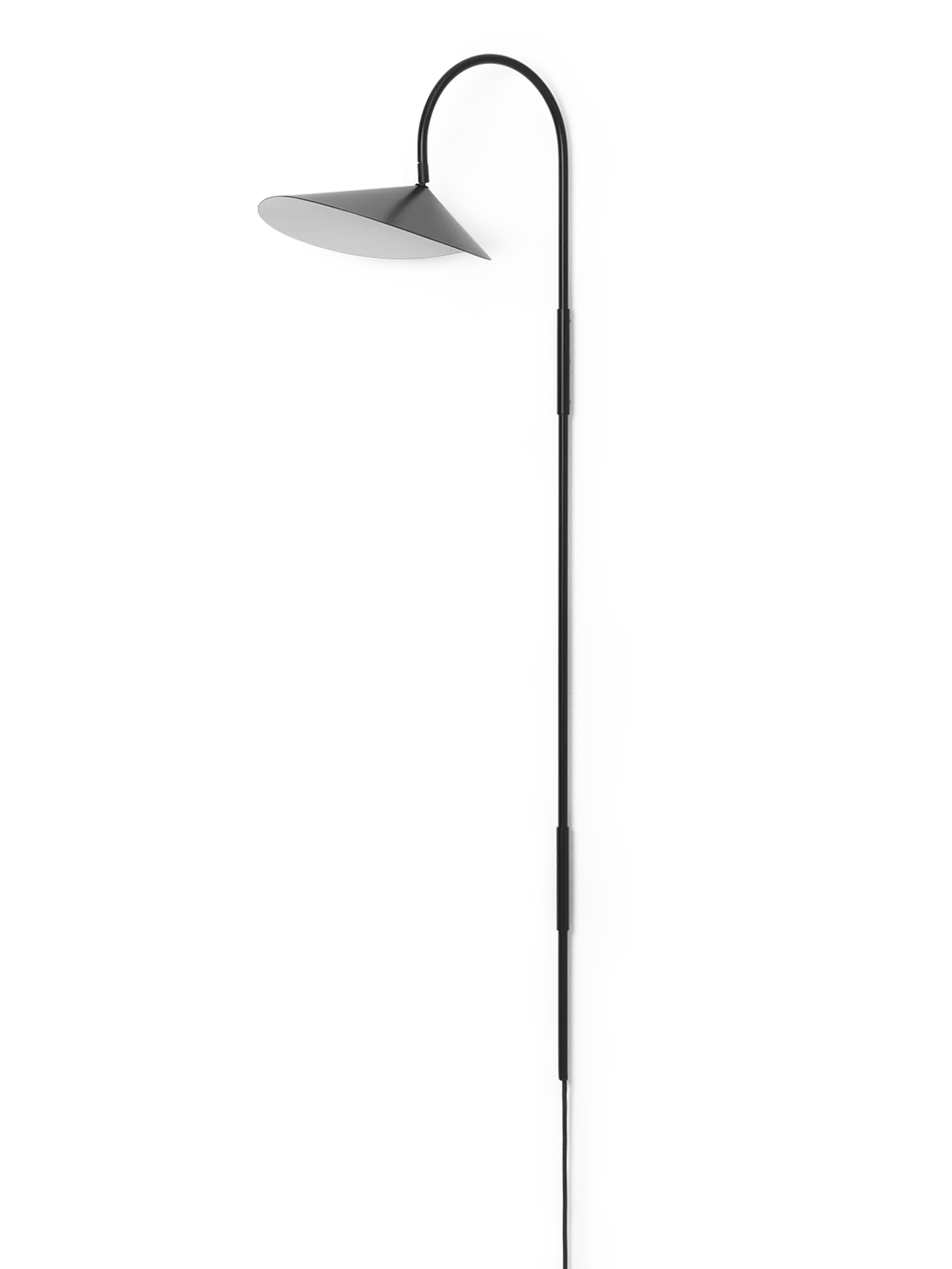 Arum Swivel Wall Lamp Tall - Black