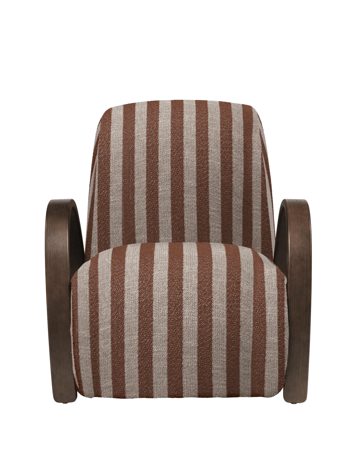 Buur Lounge Chair - Louisiana - Sand/Chocolate - Image 2