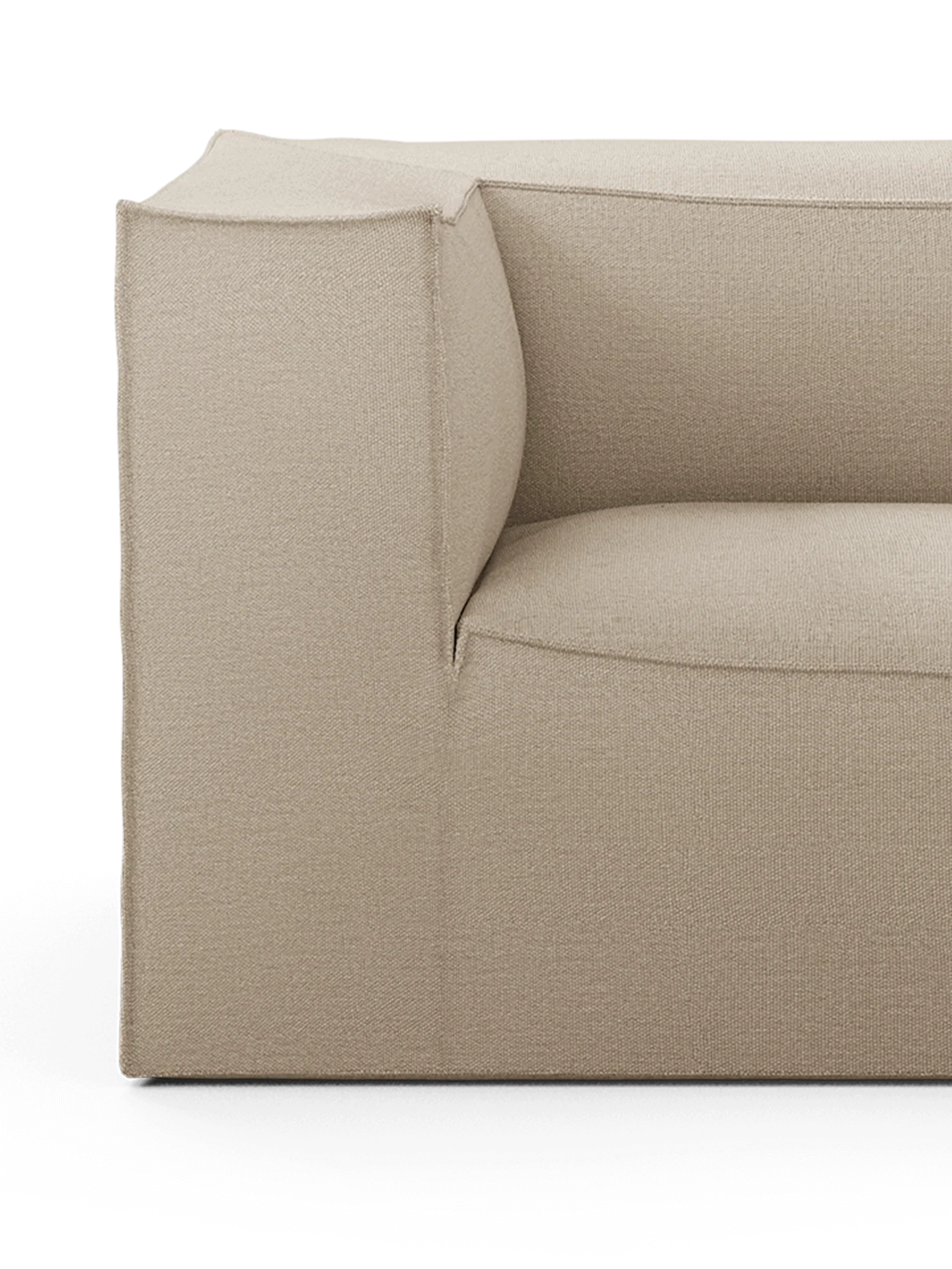 Catena Sofa Armrest Left S400 - Rich Linen - Natural - Image 2