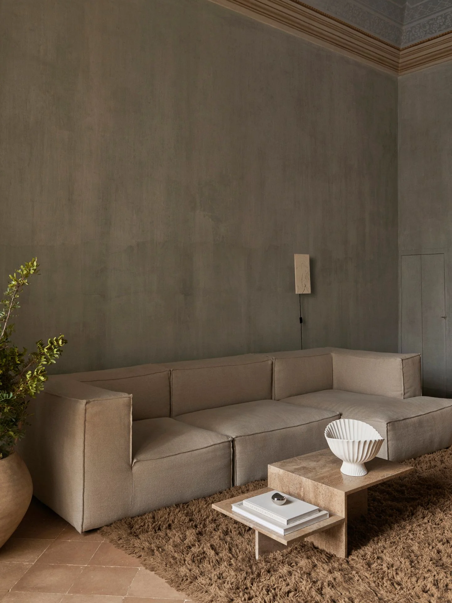 Catena Sofa Armrest Right L401 - Rich Linen - Natural - Image 2