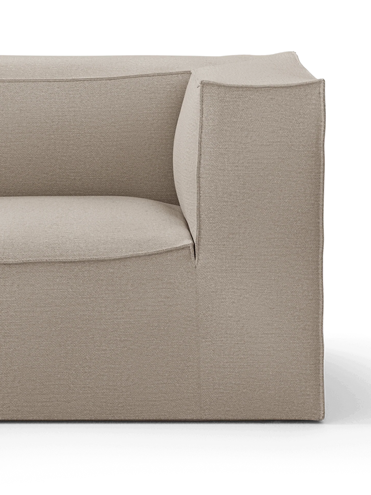 Catena Sofa Armrest Right S401 - Cotton Linen - Natural - Image 2