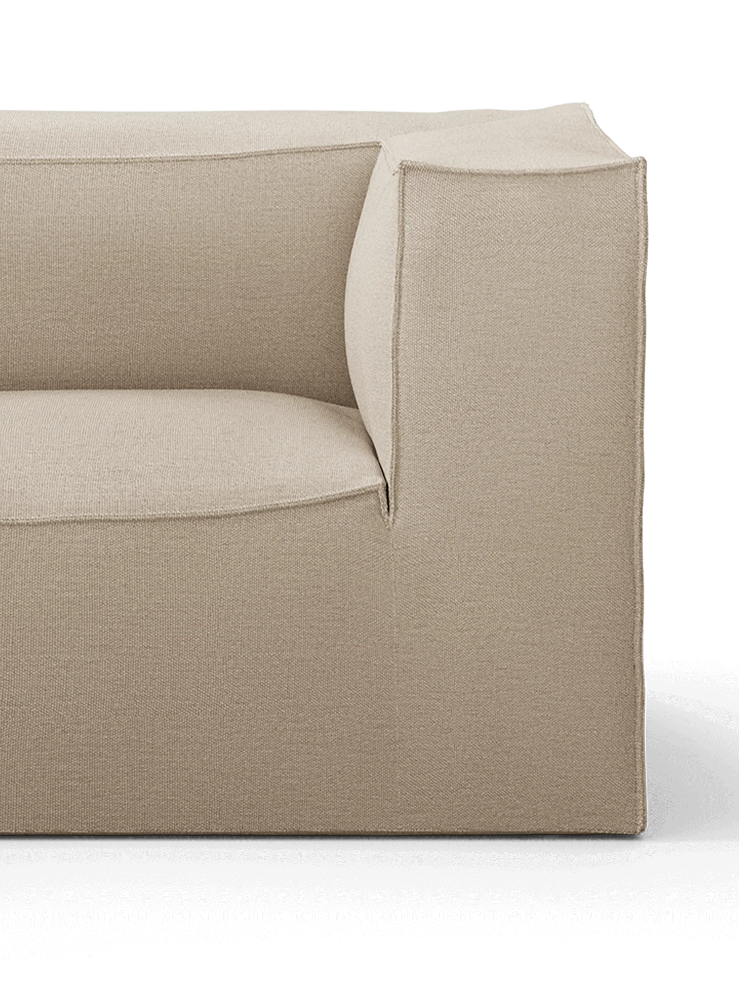 Catena Sofa Armrest Right S401 - Rich Linen - Natural - Image 2