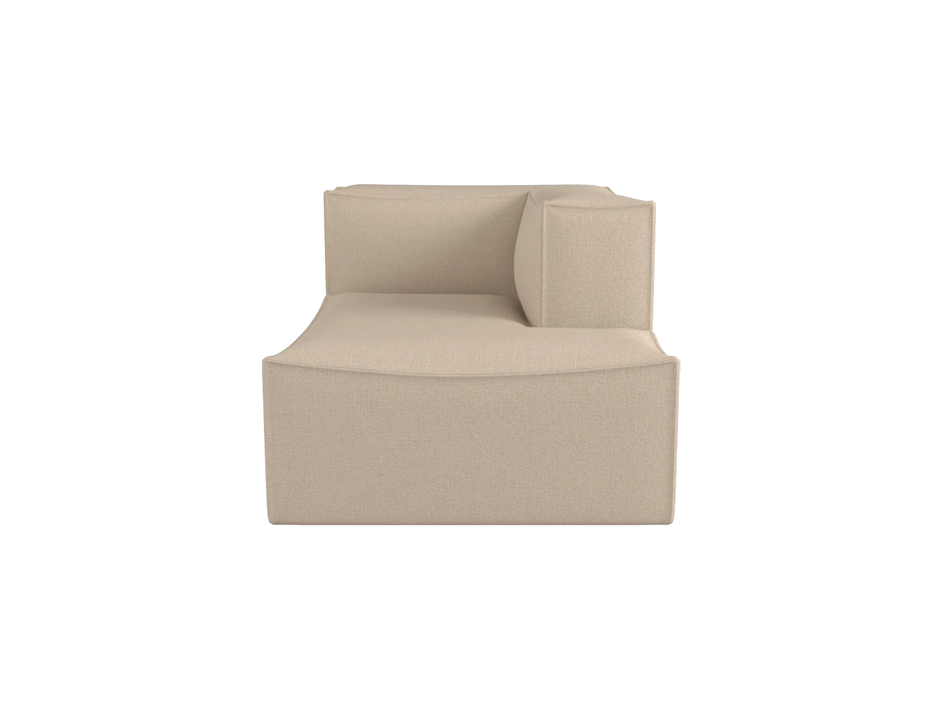 Catena Sofa Chaise Longue Right S601 - Rich Linen - Natural