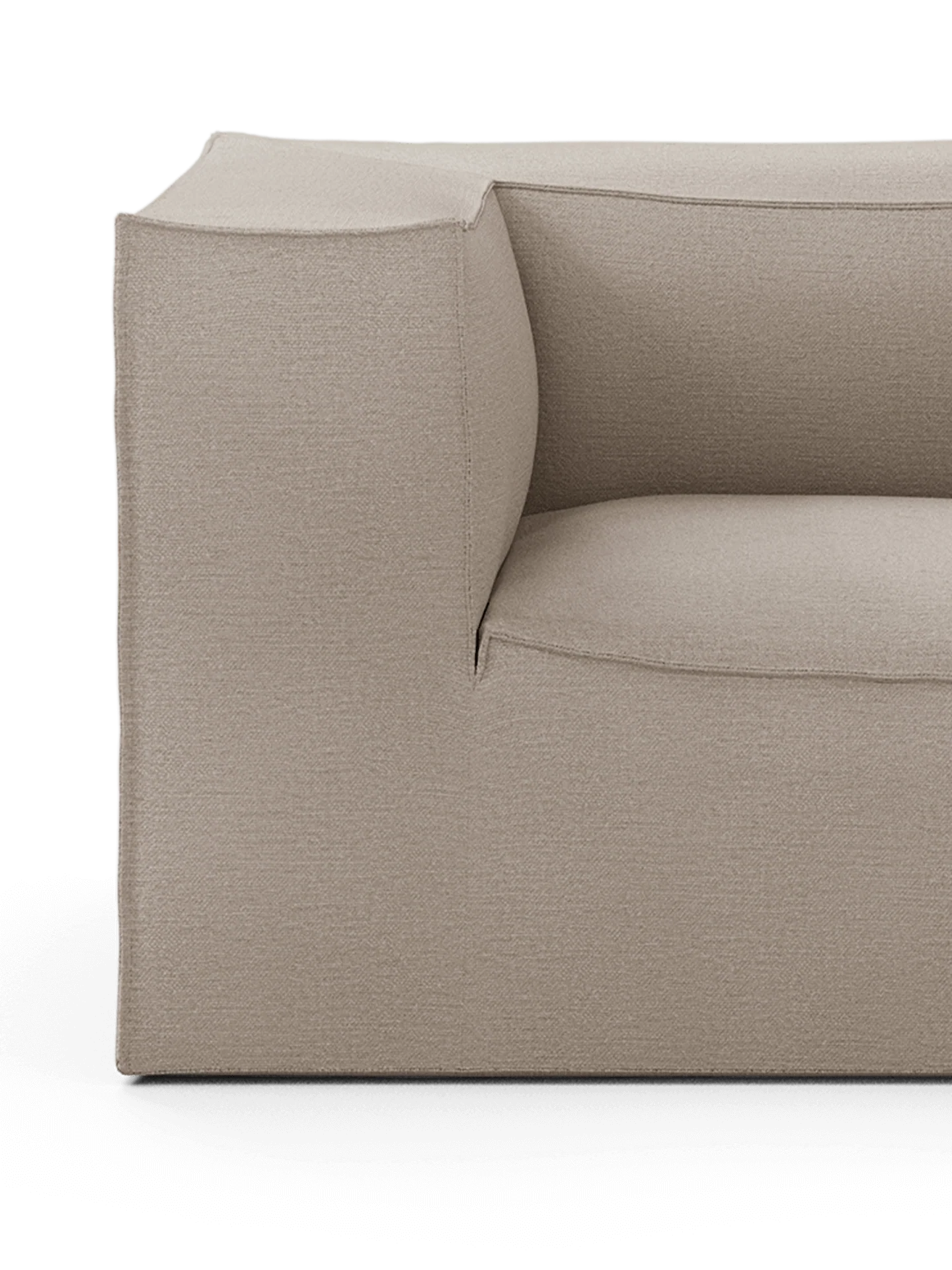 Catena Sofa Connect Corner L200 - Cotton Linen - Natural - Image 2