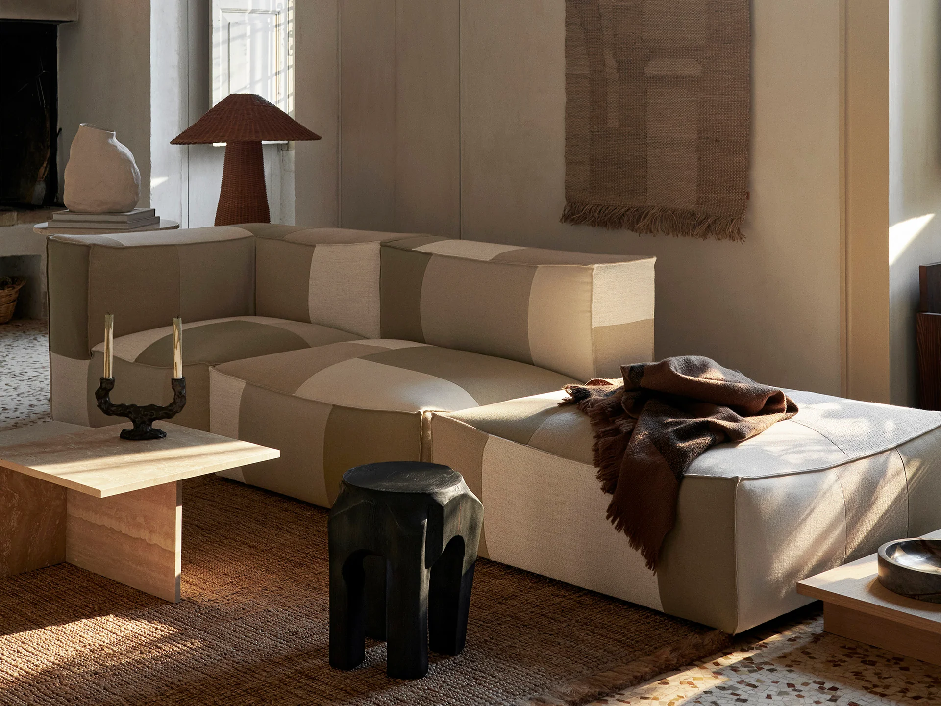 Catena Sofa Connect Corner Module L200 - Patchwork - Image 2