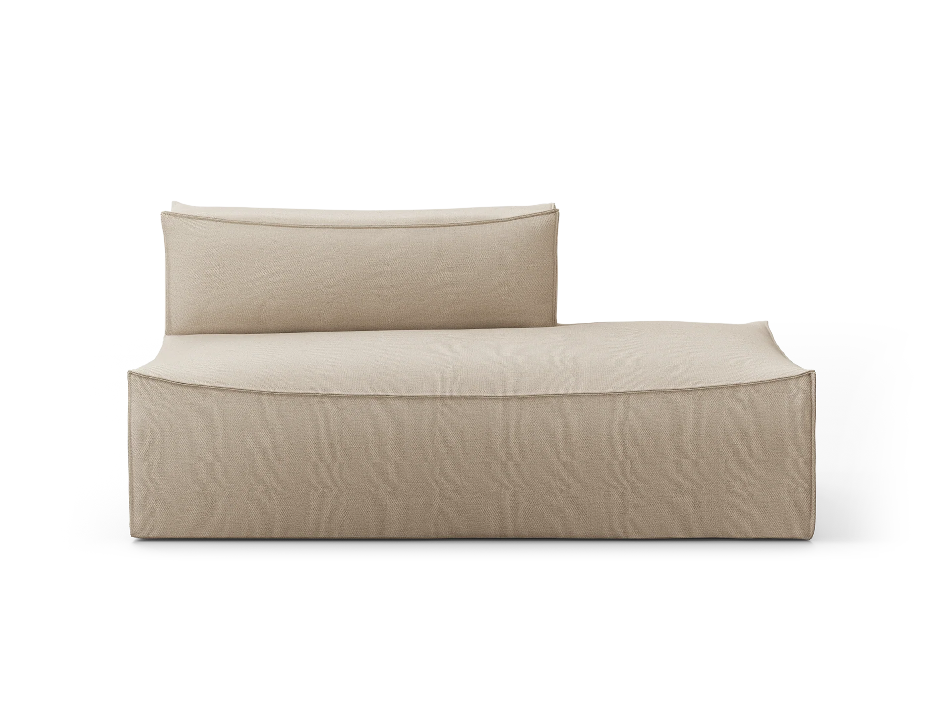 Catena Sofa Open End Right L301 - Rich Linen - Natural