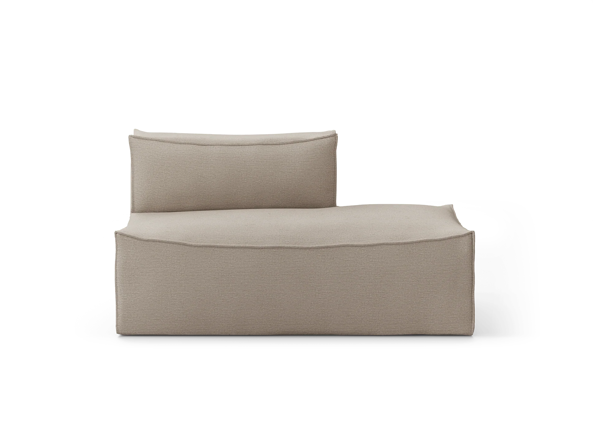 Catena Sofa Open End Right S301 - Cotton Linen - Natural