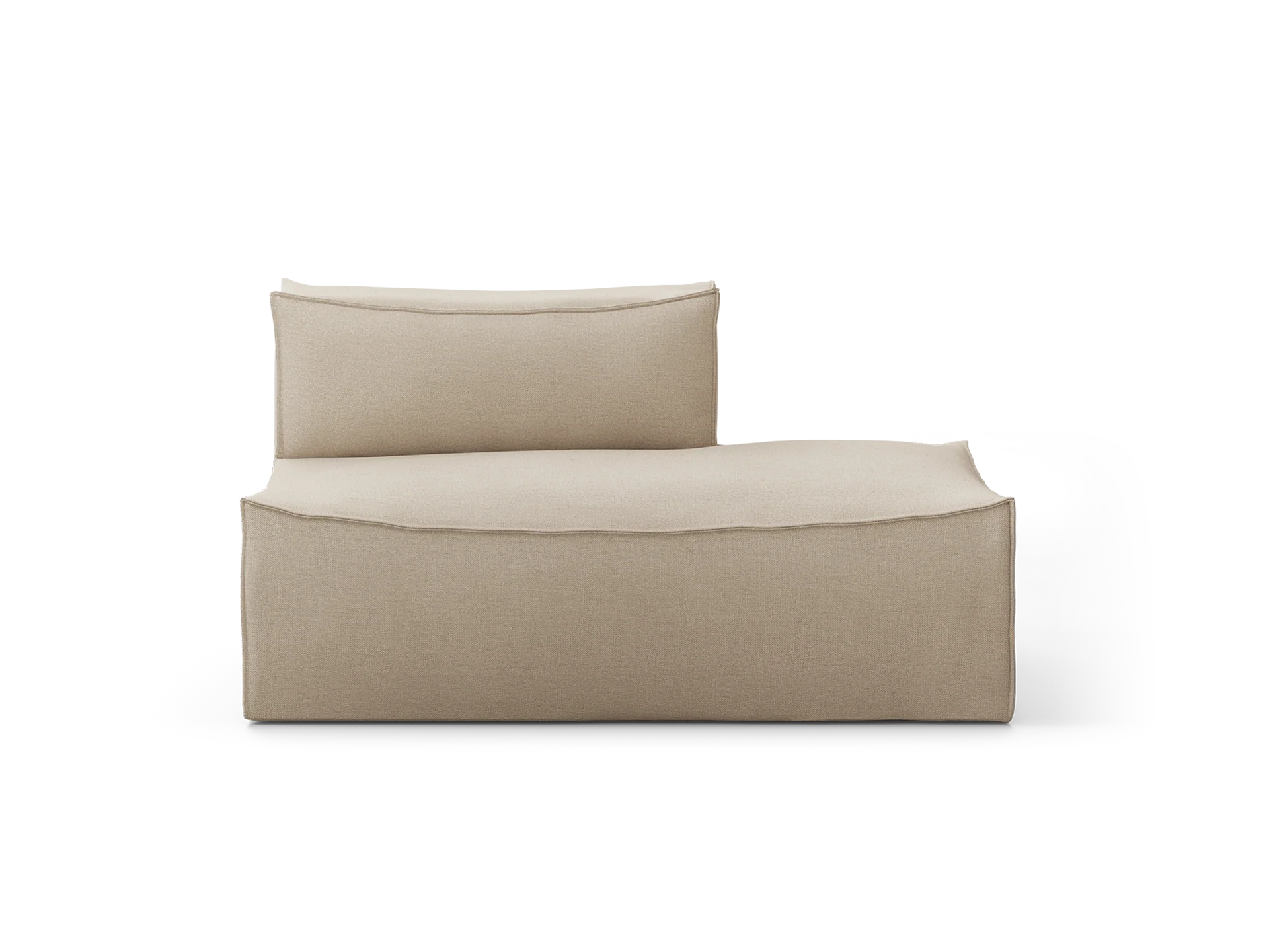 Catena Sofa Open End Right S301 - Rich Linen - Natural
