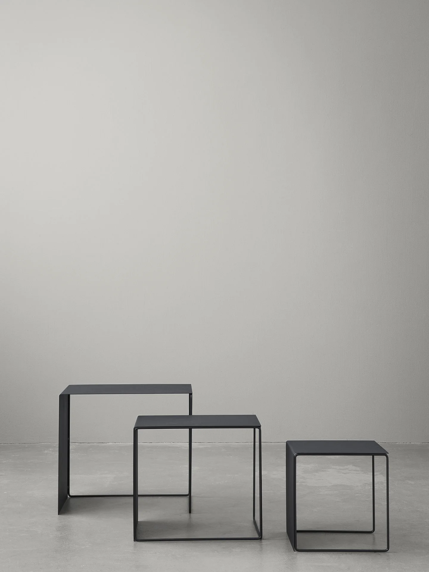 Cluster Tables - Set of 3 - Black - Image 2