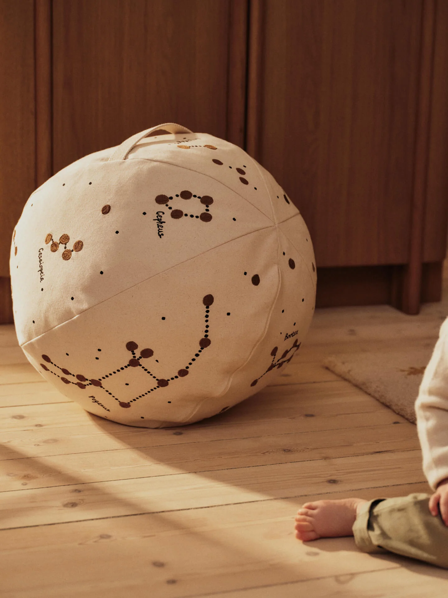 Constellation Pouf - Undyed - Image 2