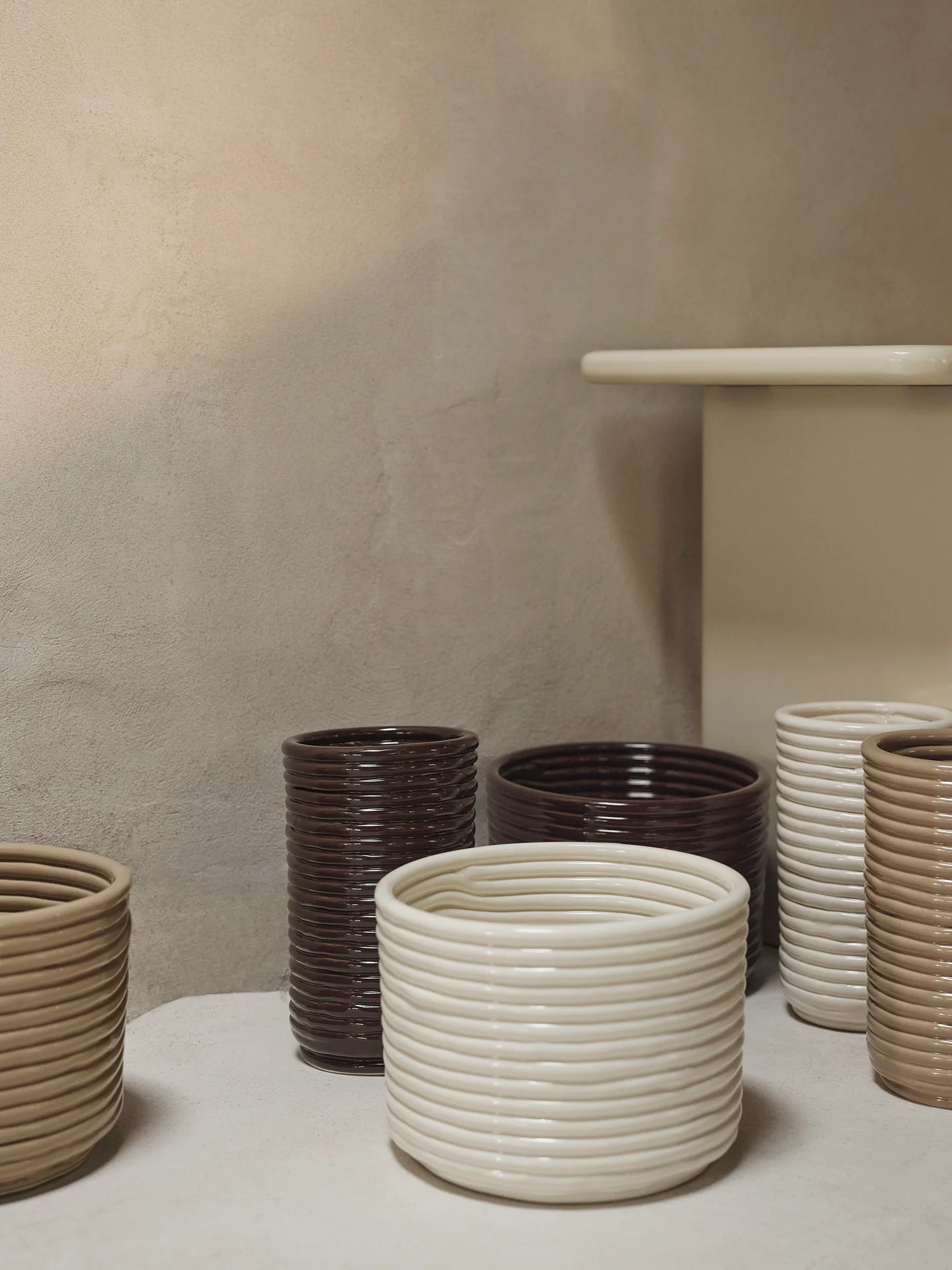 Corduroy Pot - Off-White - Image 2