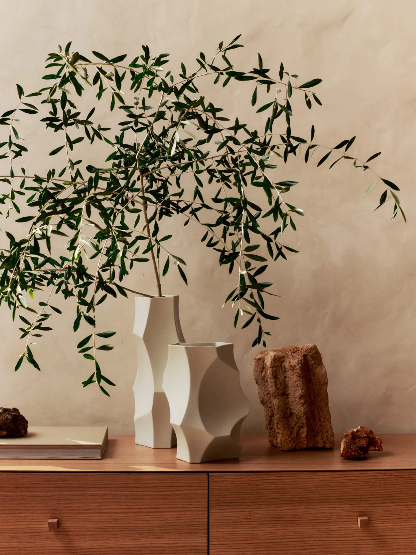 Cueva Vase - Large - Off-White - Image 2