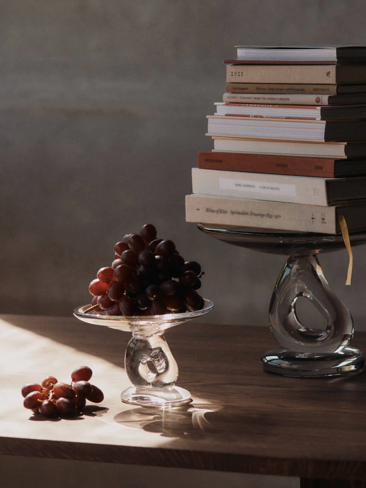 Damo Glass Centrepiece - Small - Clear - Image 2