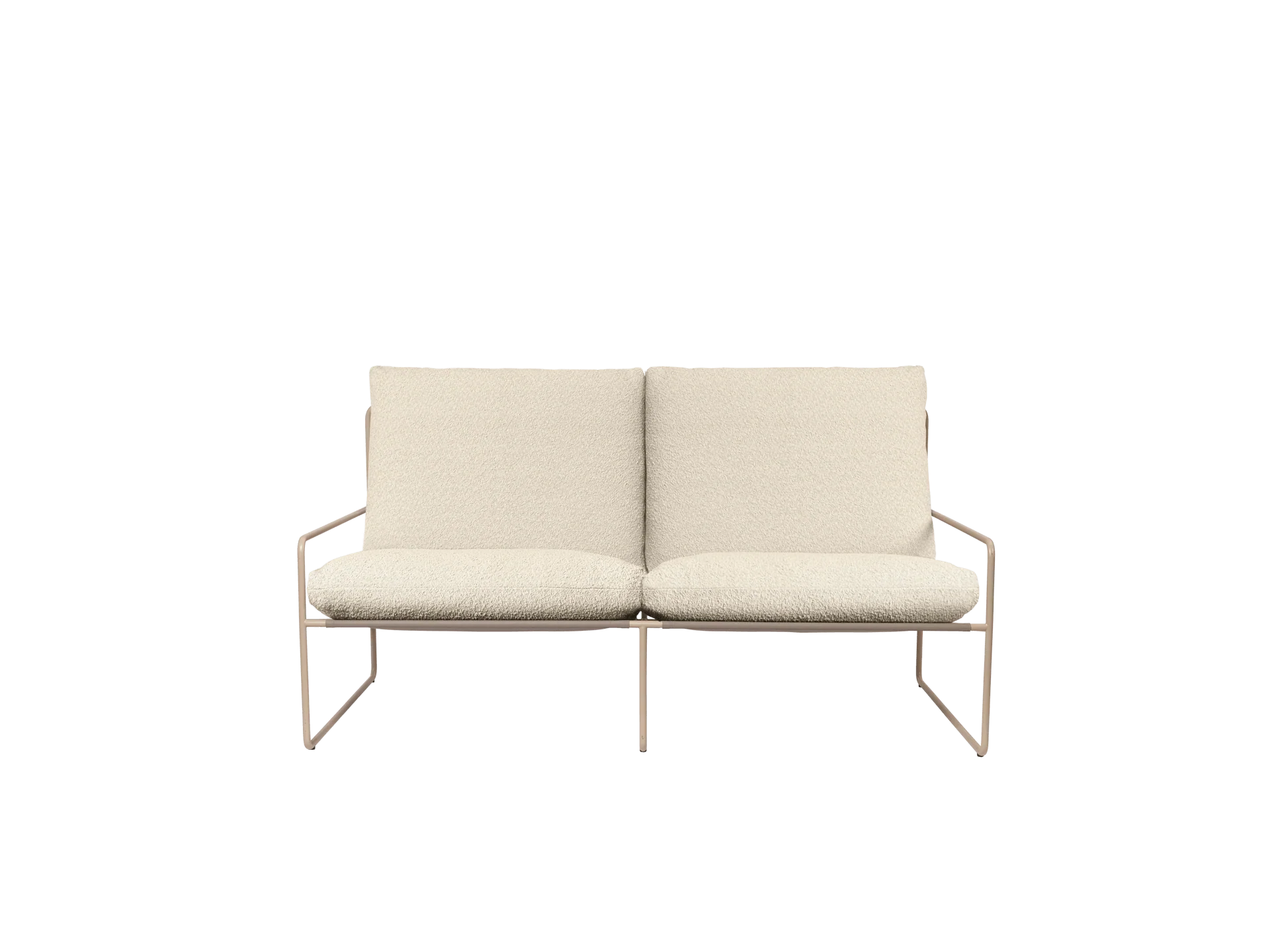 Desert 2-seater - Cashmere - Pure Bouclé - Off-White