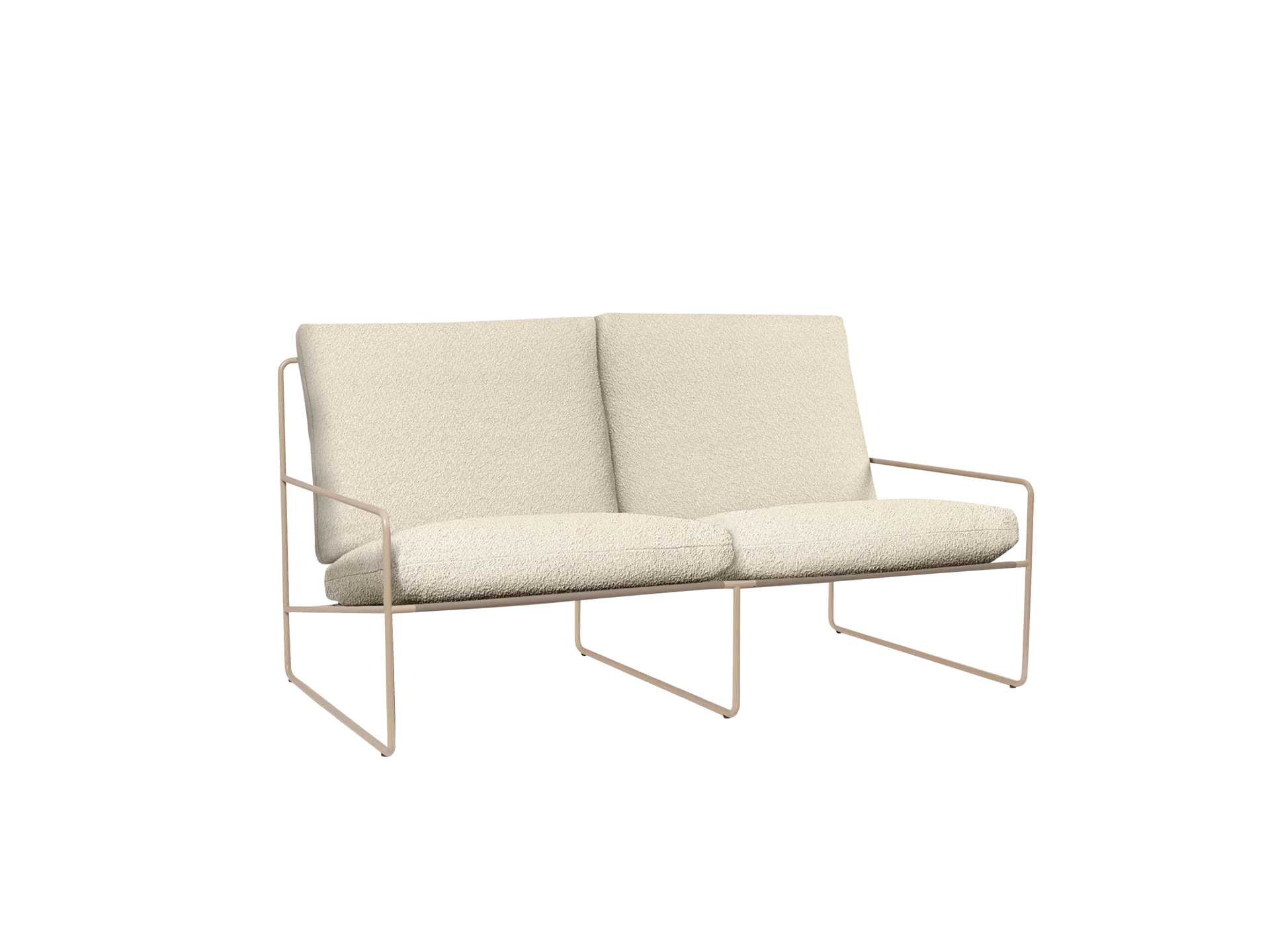 Desert 2-seater - Cashmere - Pure Bouclé - Off-White - Image 4