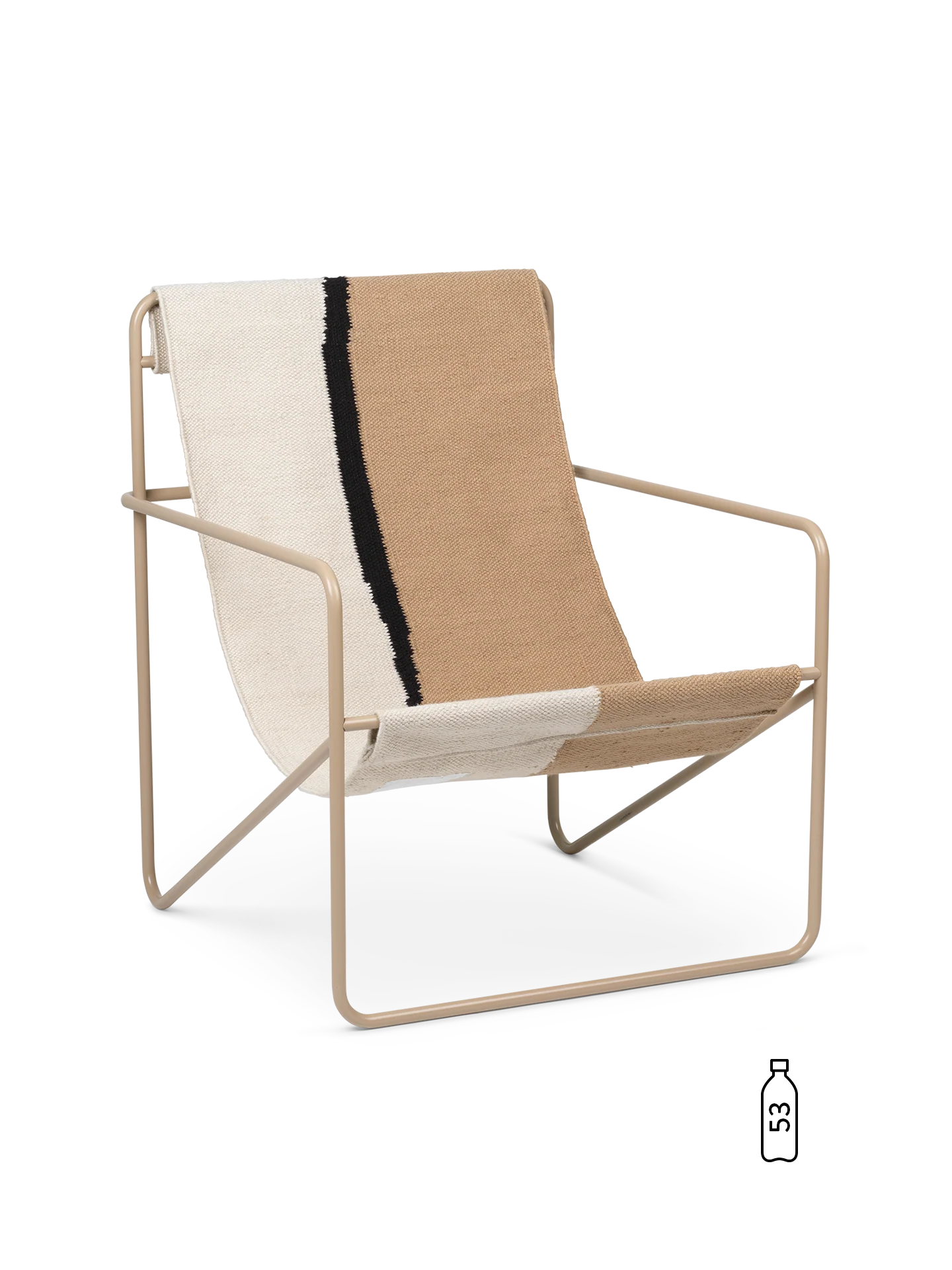 Desert Lounge Chair - Cashmere - Soil