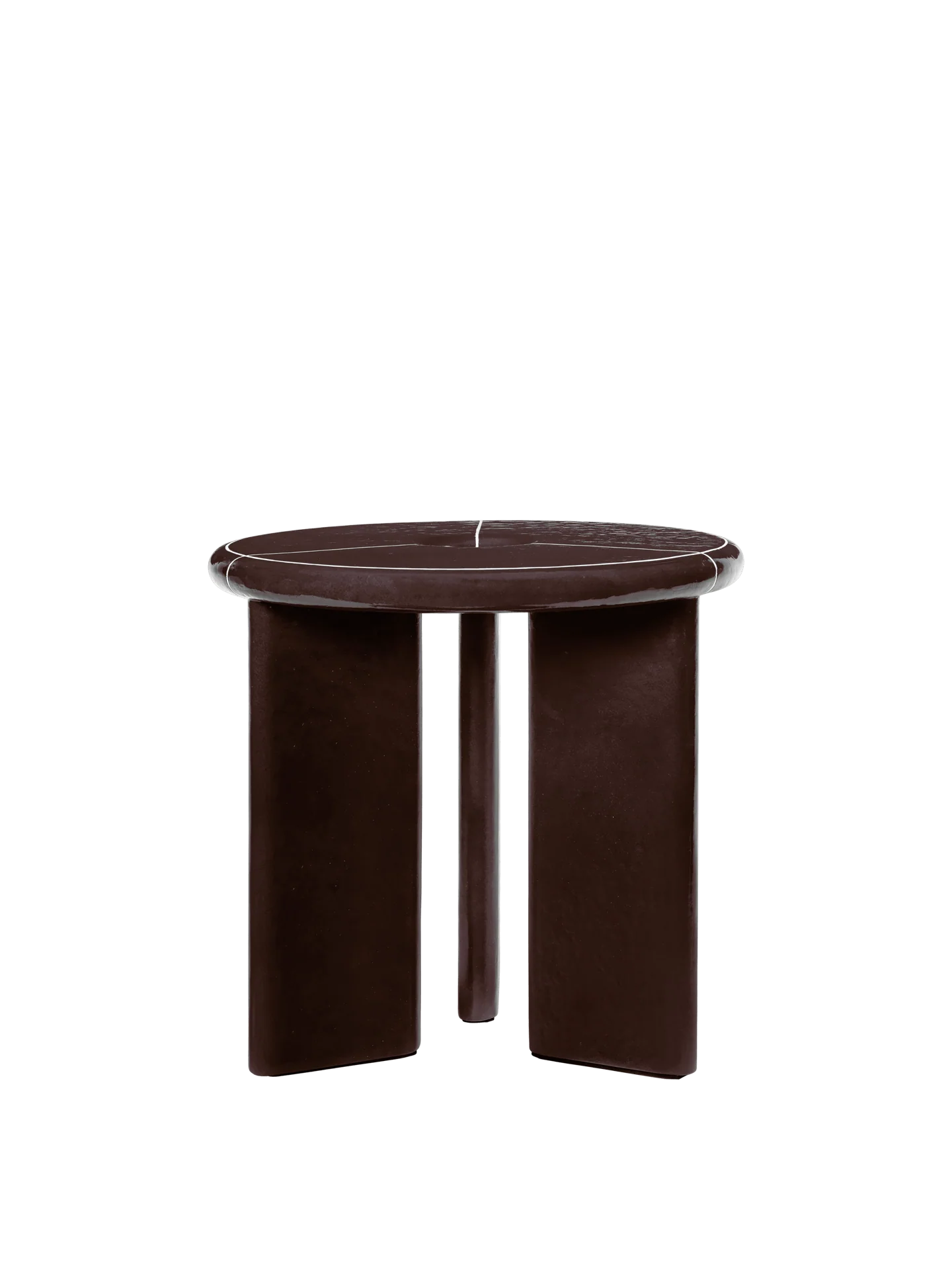 Deya Side Table - Chestnut Brown
