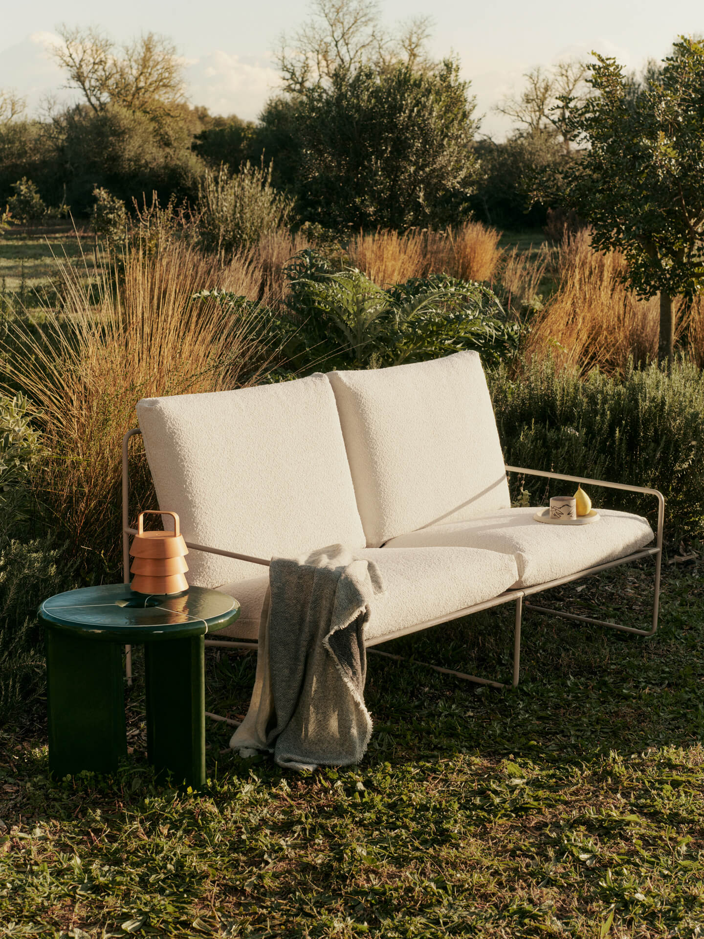 Deya Side Table - Dark Green - Image 6