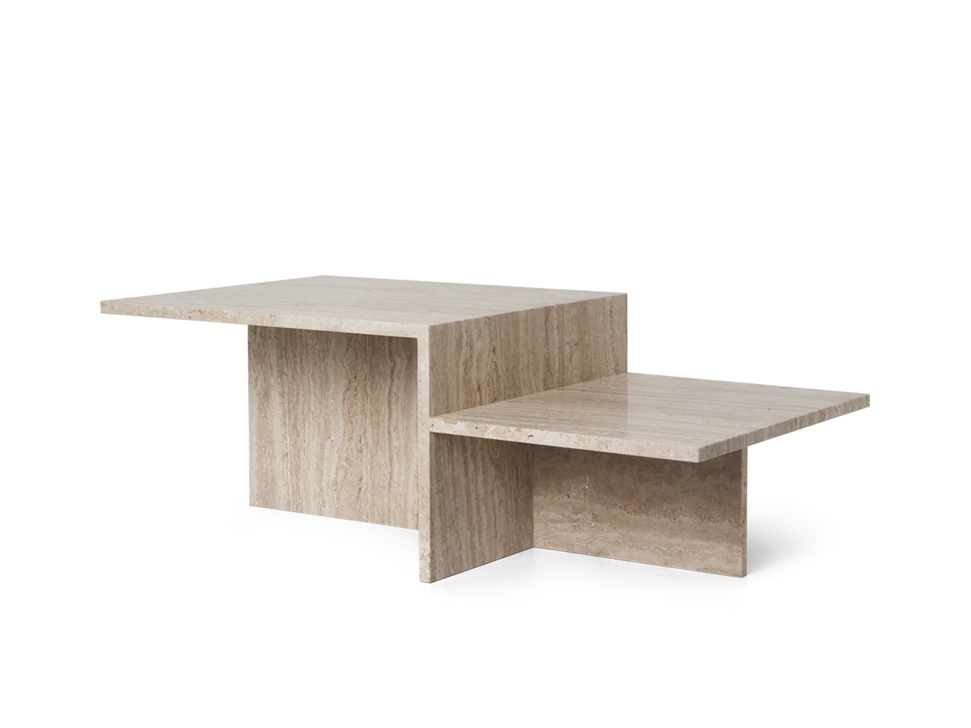 Distinct Coffee Table - Travertine