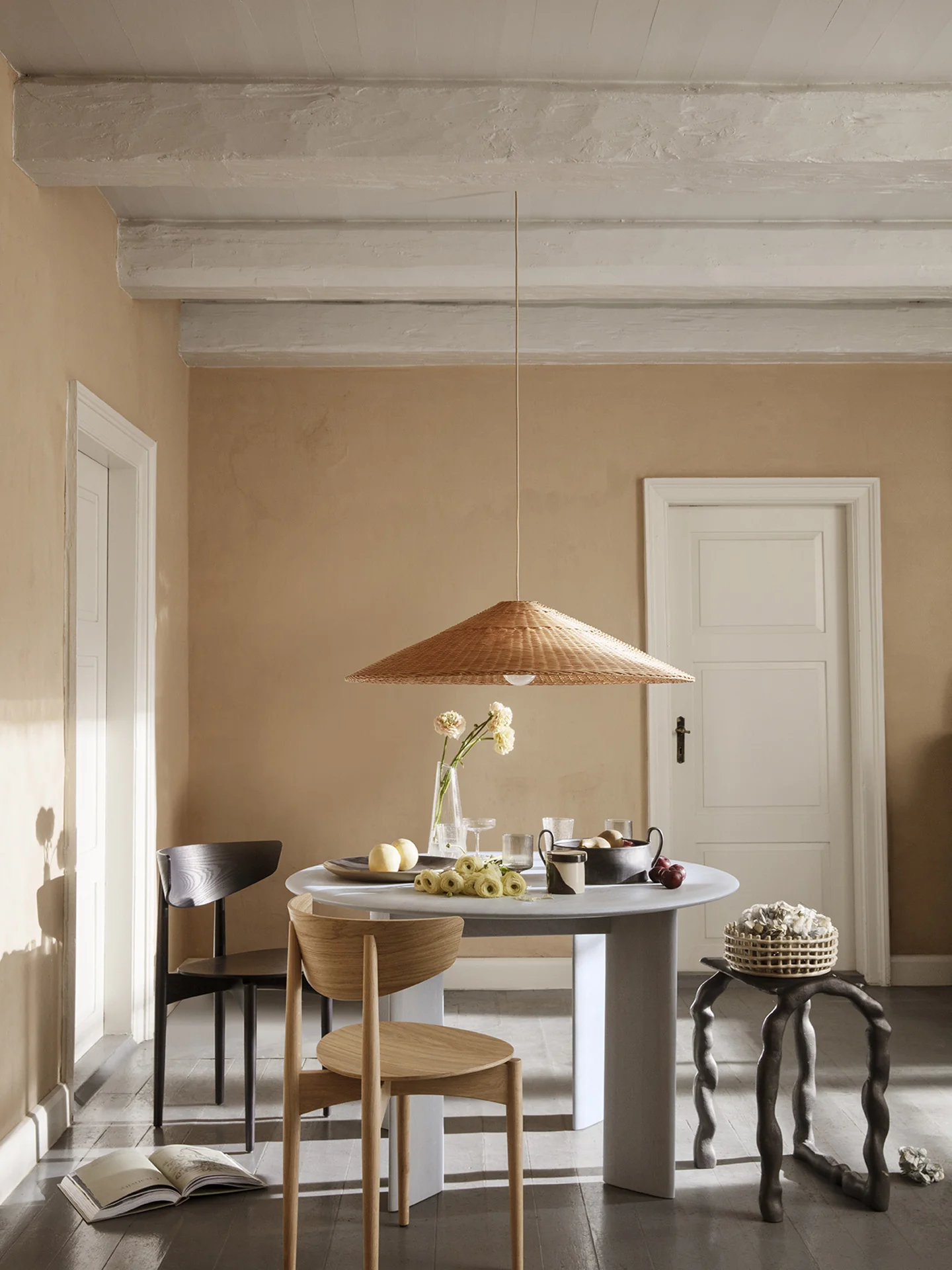 Dou Lampshade - Ø90 - Natural - Image 2