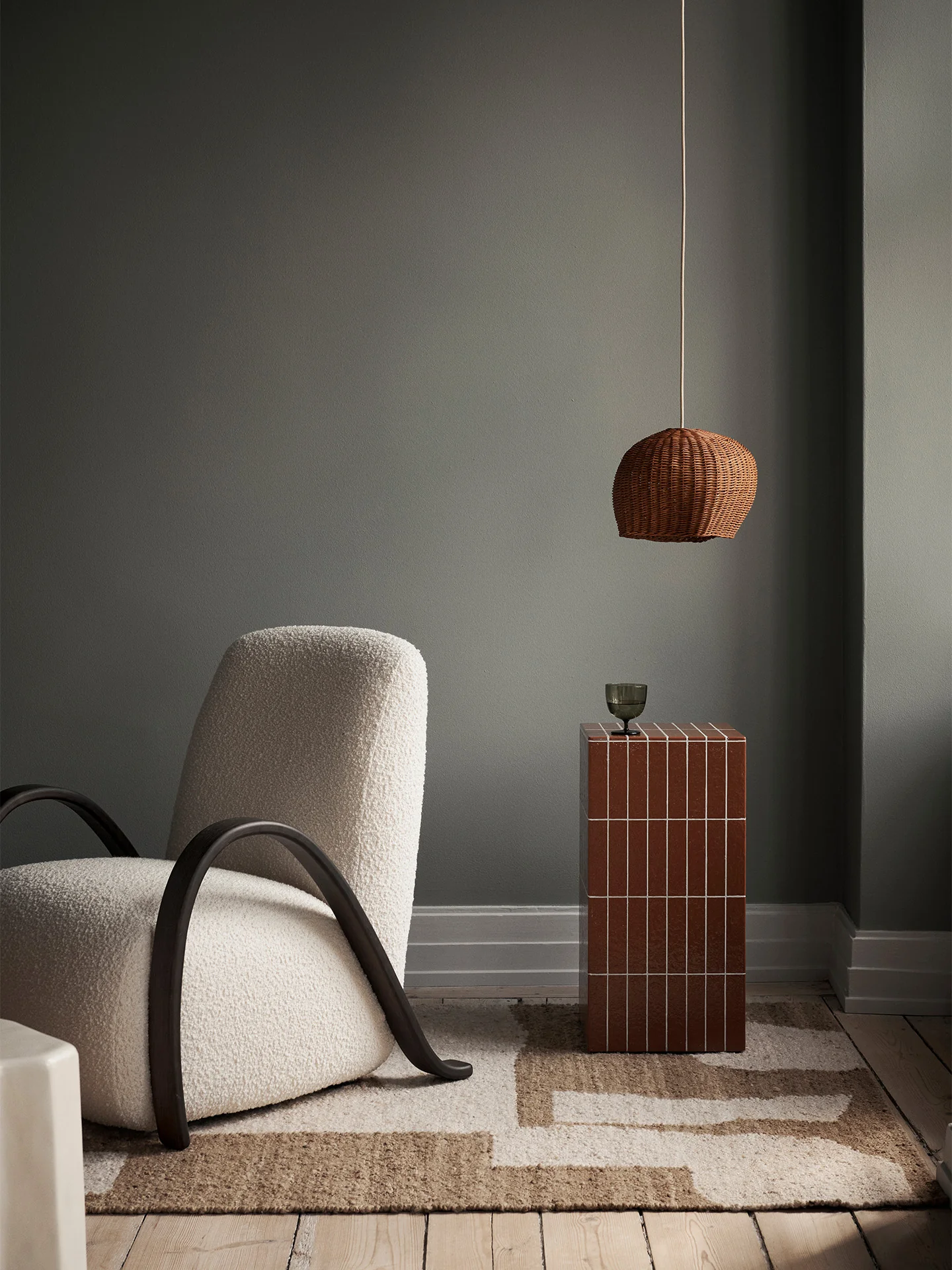 Drape Lampshade - Small - Natural - Image 2