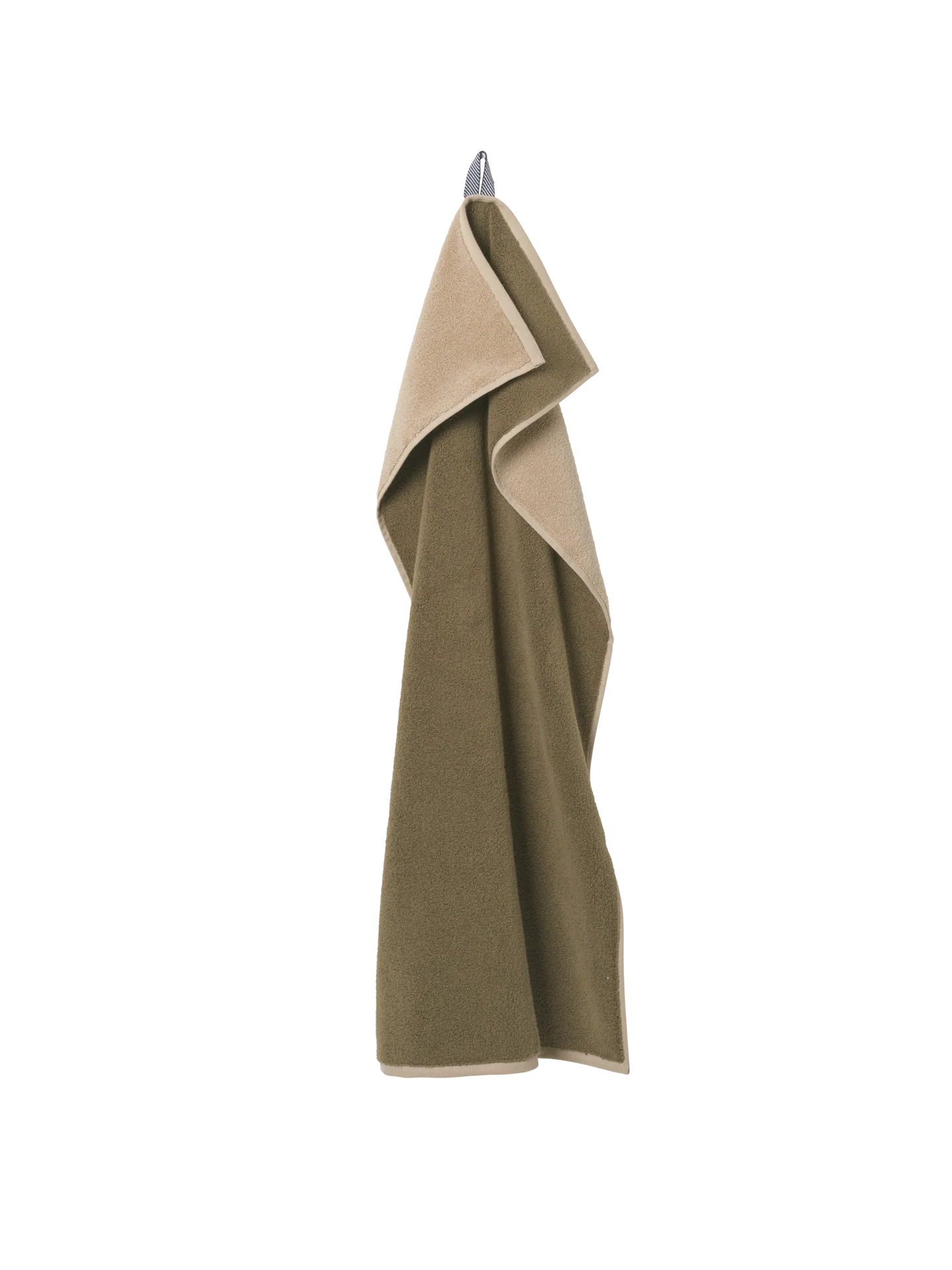 Ekko Bath Towel - Olive/Cashmere - Image 5