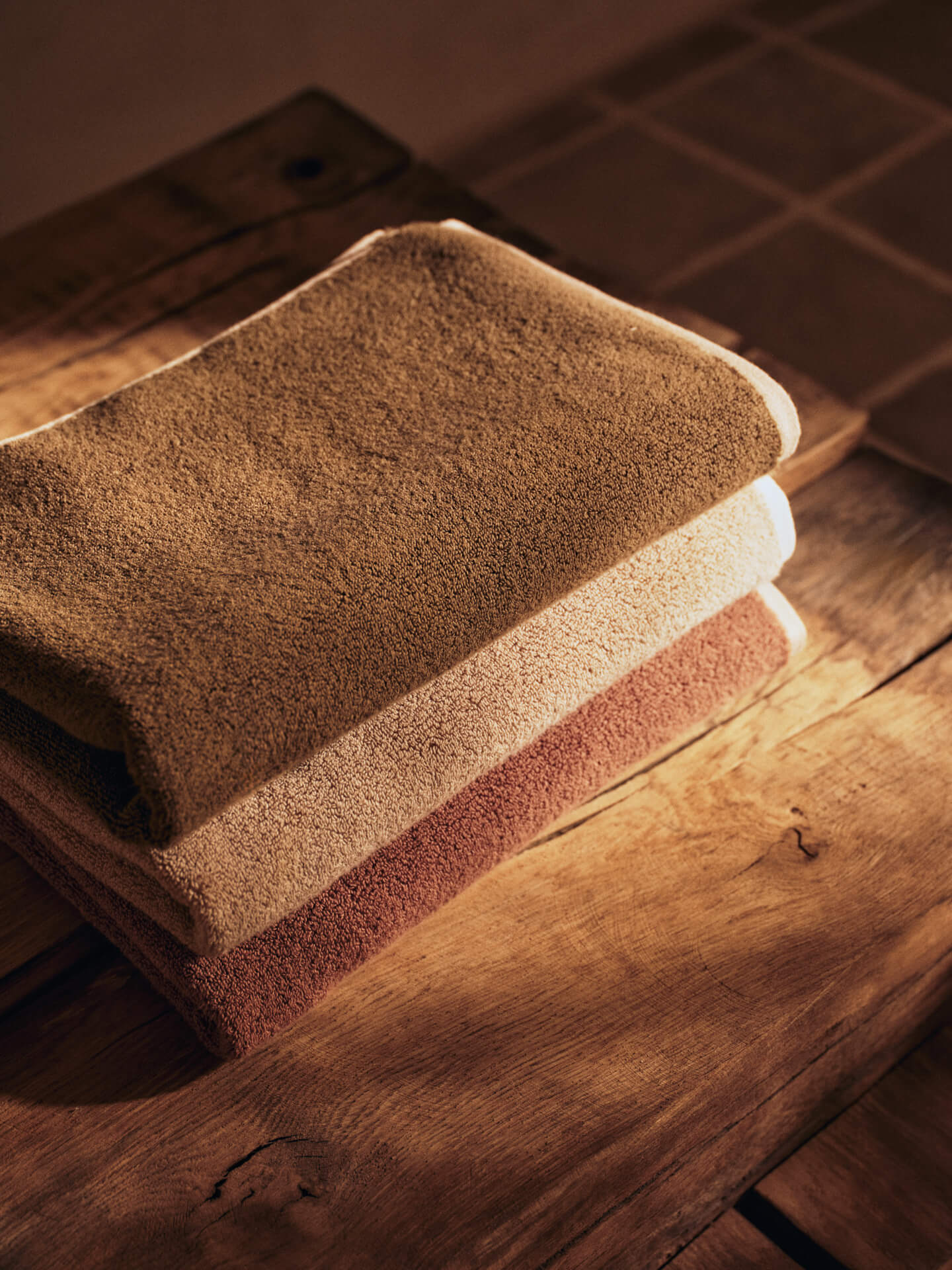 Ekko Hand Towel - Mocha/Cashmere - Image 3