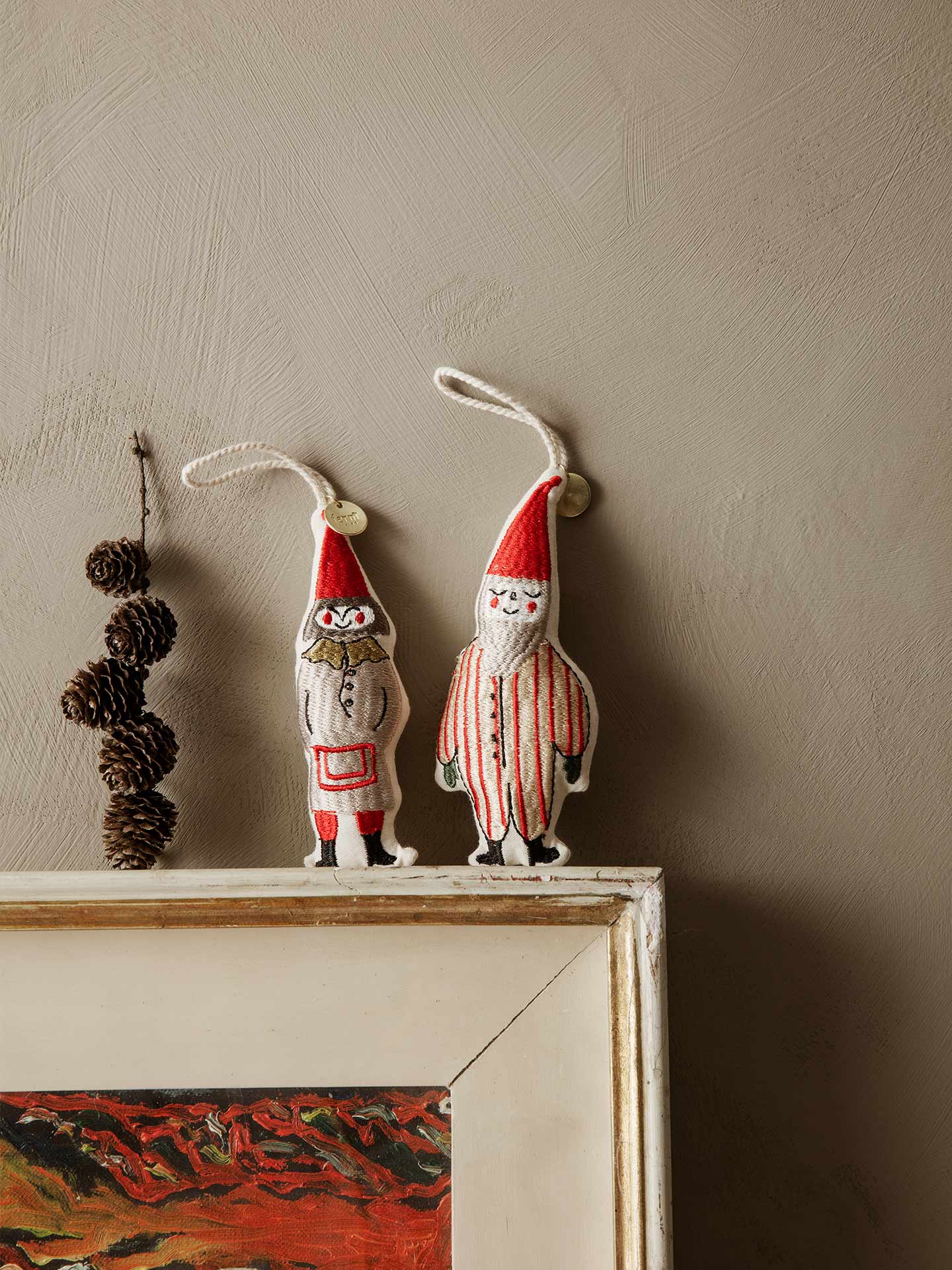 Elf Pair - Set of 2 - Striped - Image 2