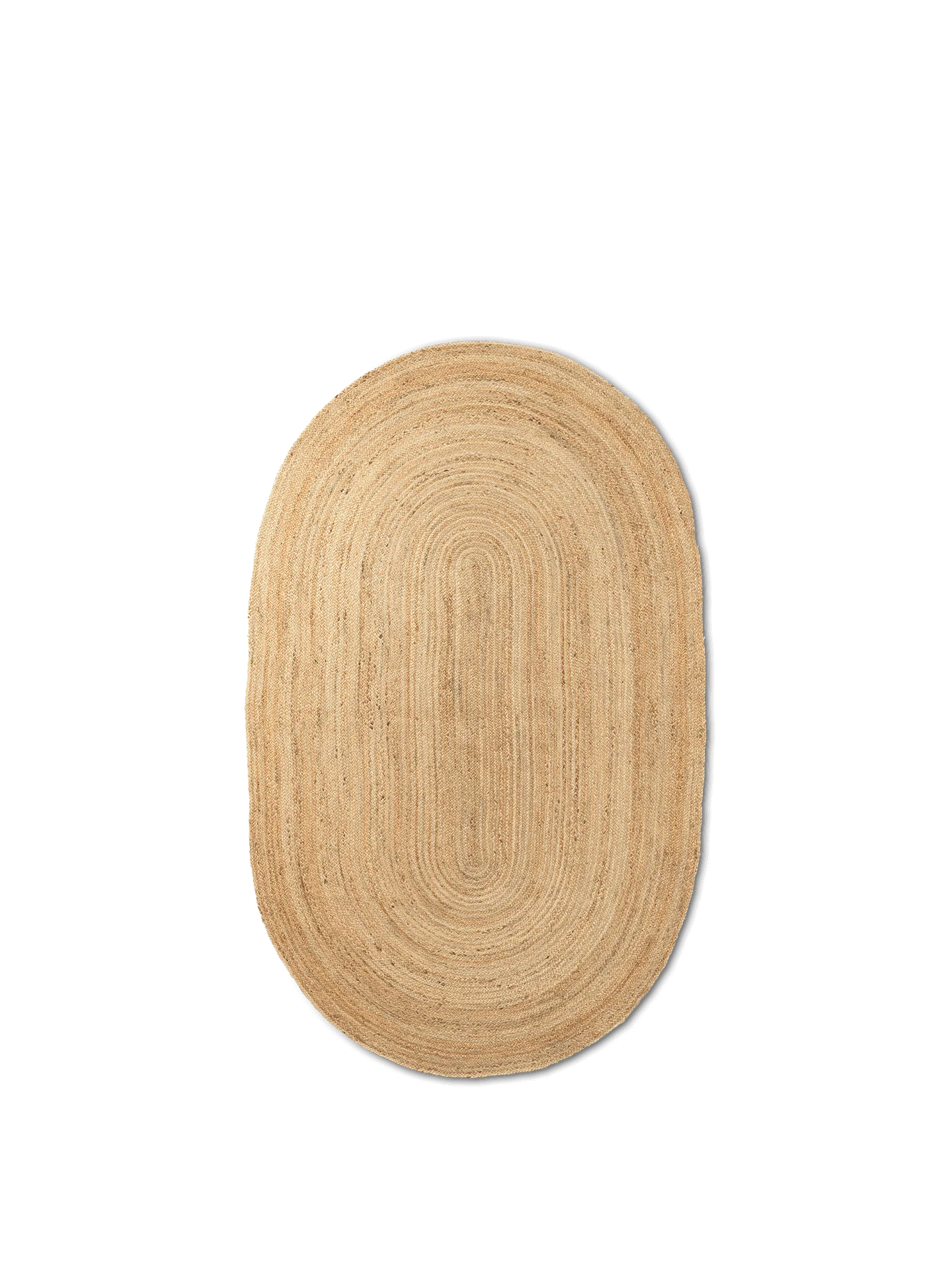 Eternal Oval Jute Rug - Natural - Image 4