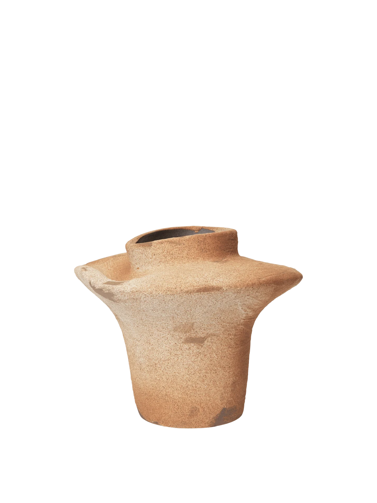 Evio Vase - Small - Burnt Umber