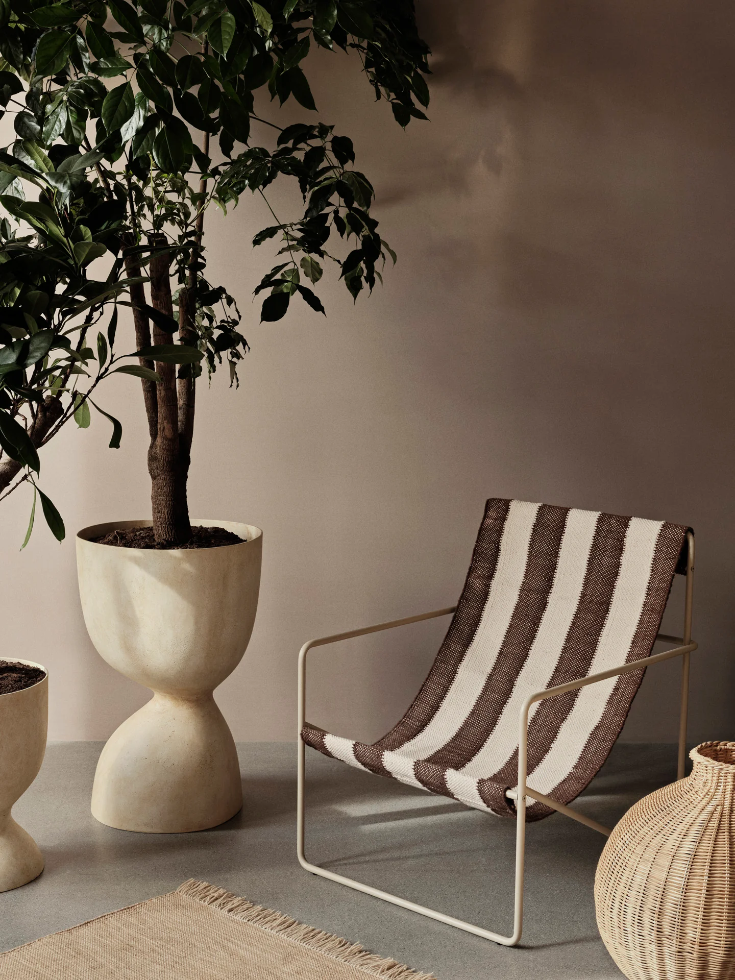 Evoke Pot - Tall - Warm Sand - Image 2