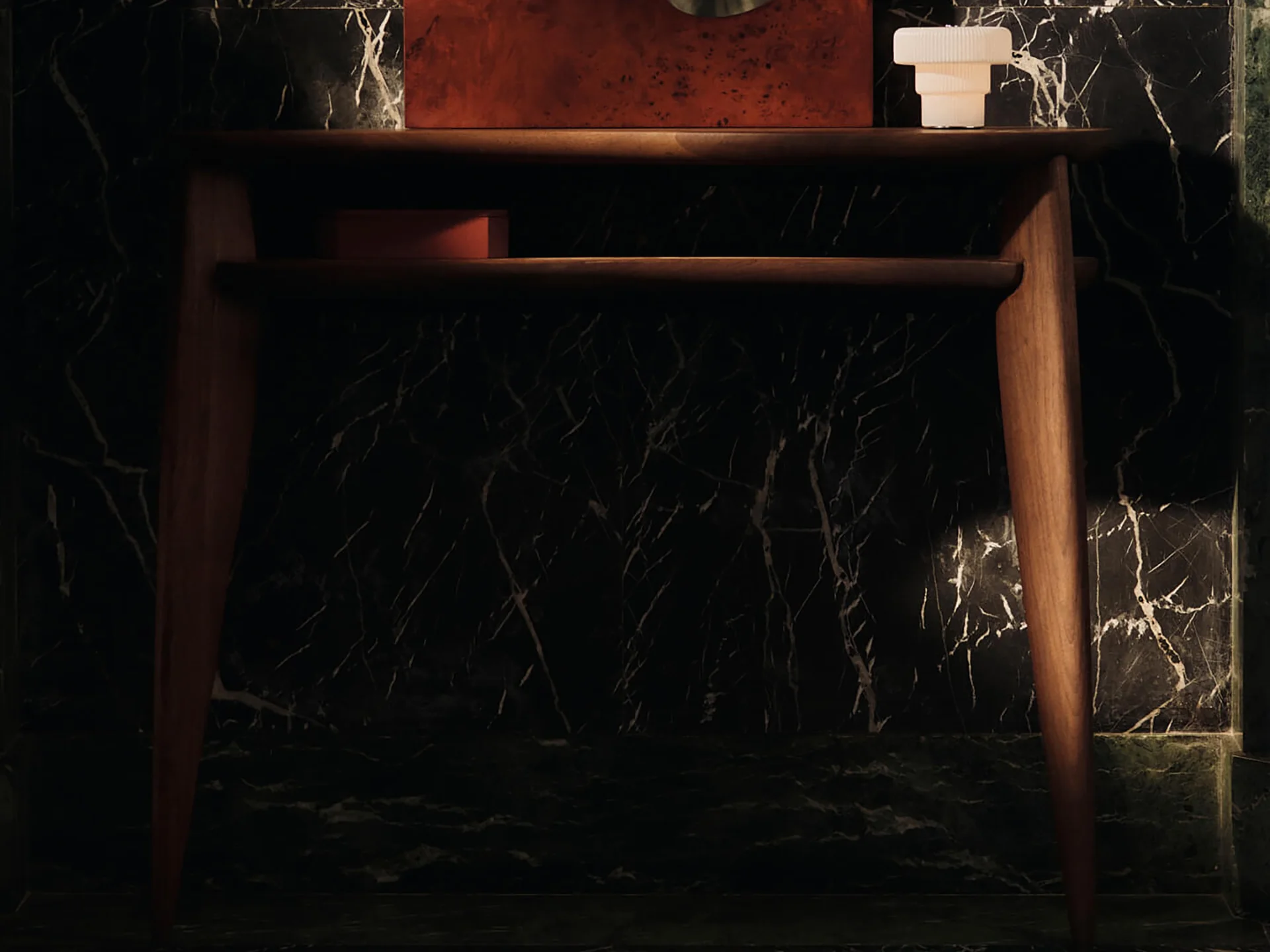 Feve Console Table - Walnut - Image 2