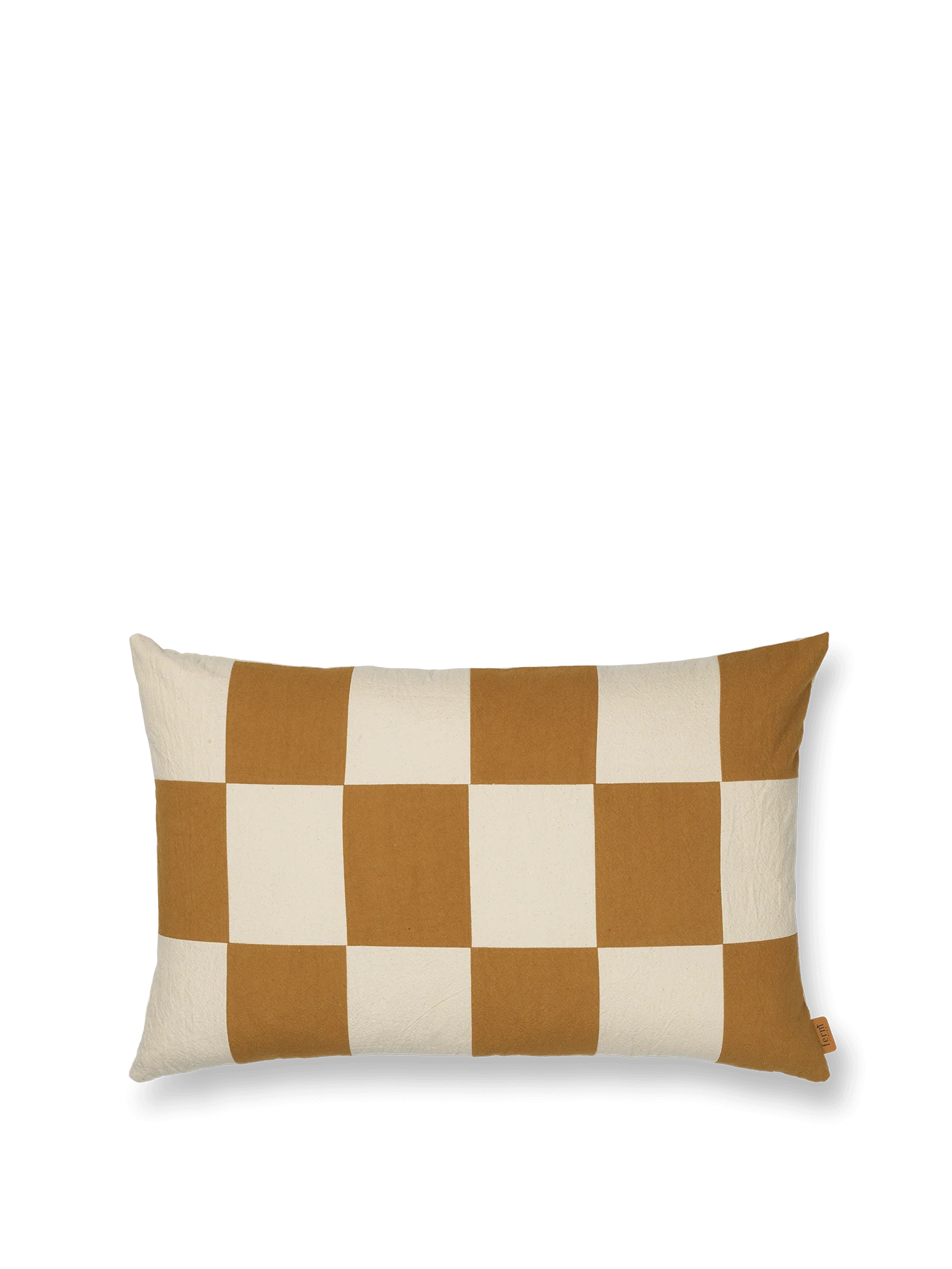 Fold Patchwork Cushion - Sugar Kelp/Undyed