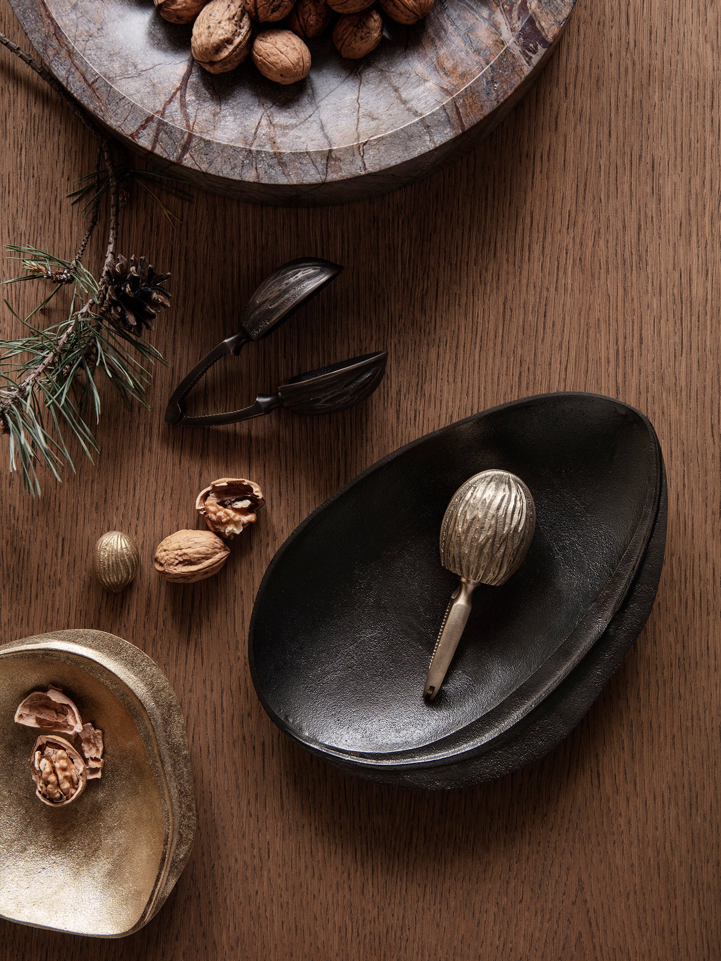 Forest Nutcracker - Brass - Image 2