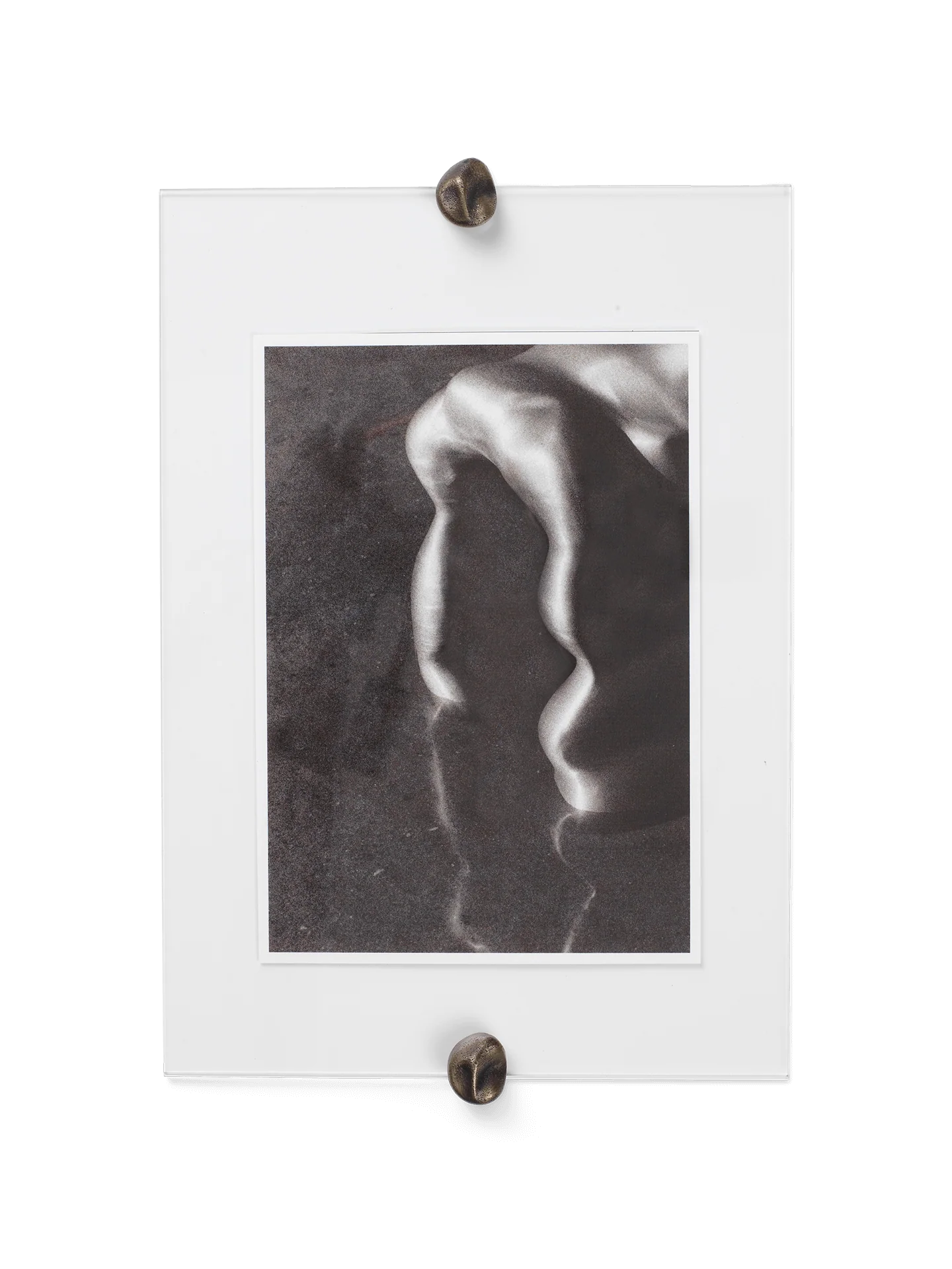 Gravel Picture Frame - A4 - Antique Brass