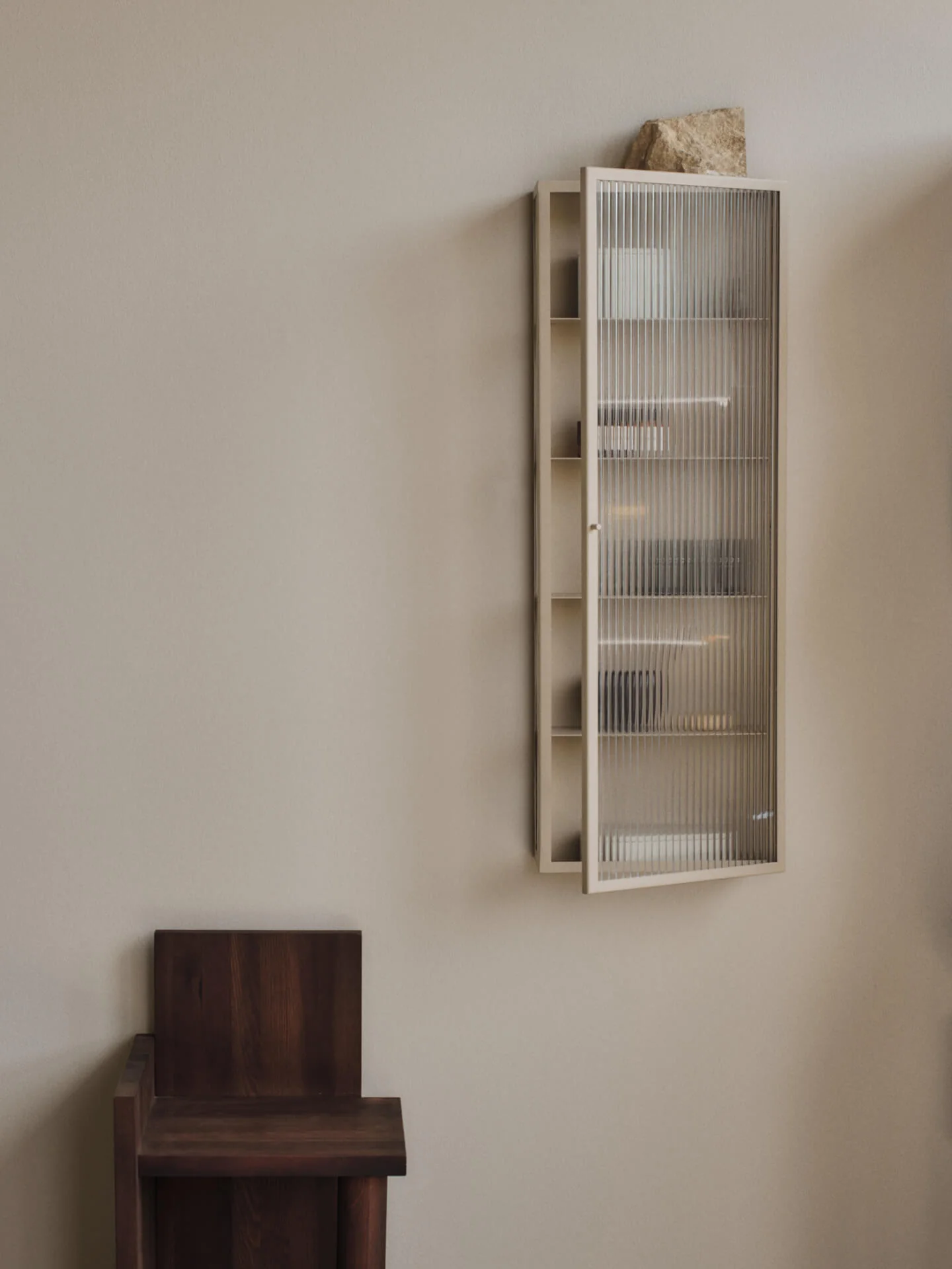 Haze Wall Cabinet - Tall - Cashmere - Image 2