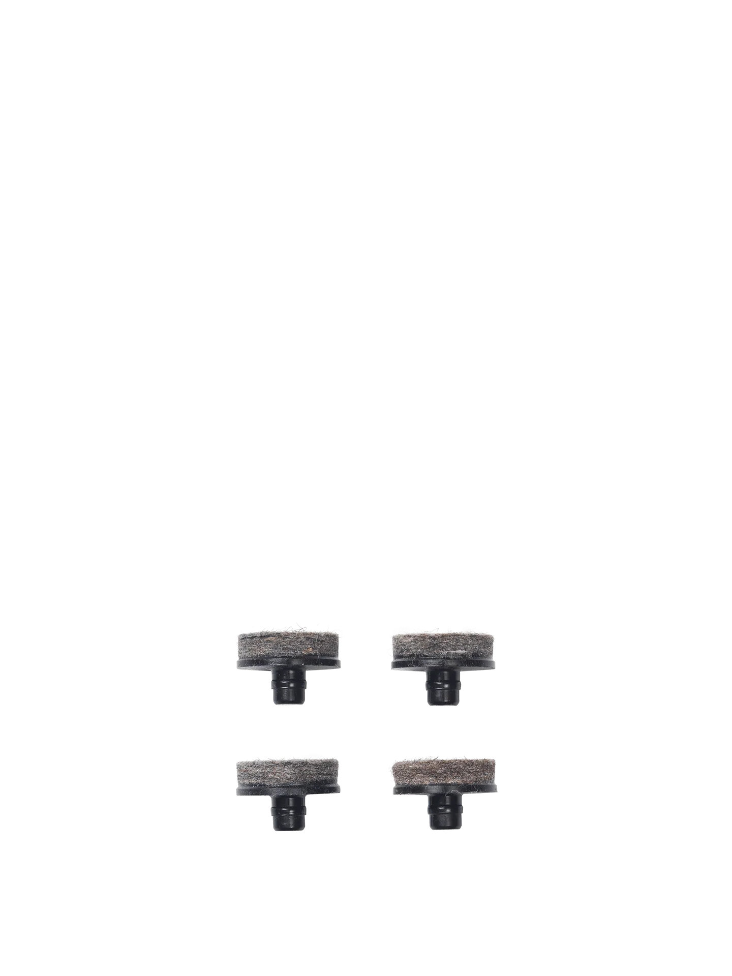 Herman Chair - Felt Feet - Set of 4 - Black