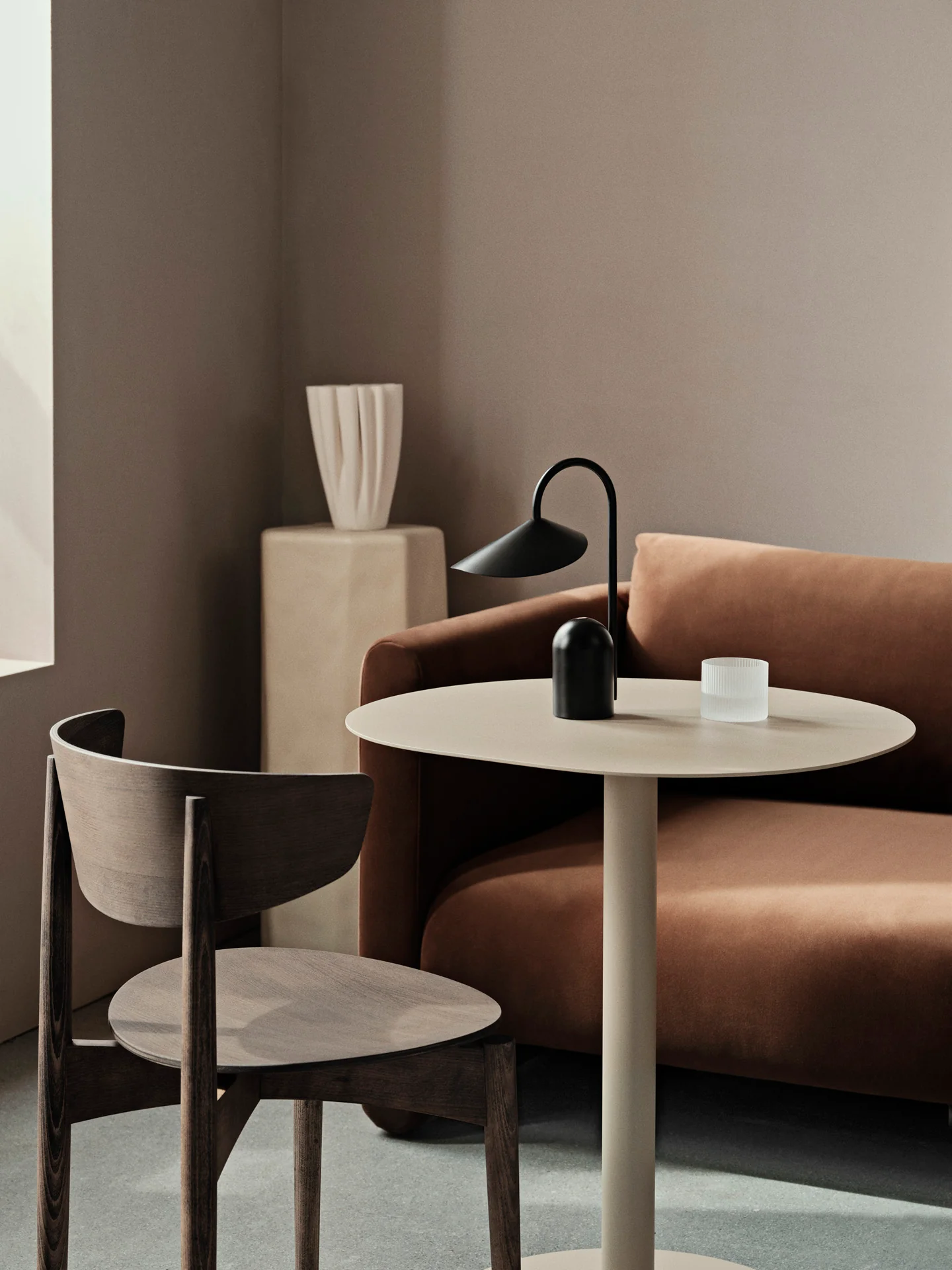 Herman Dining Chair - Wood - Dark Stained Beech - Image 5