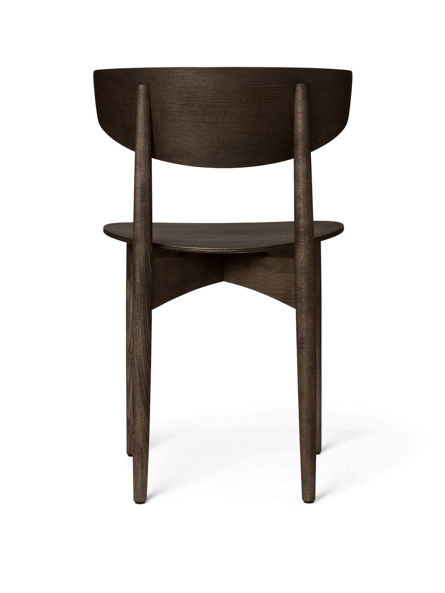 Herman Dining Chair - Wood - Dark Stained Beech - Image 6