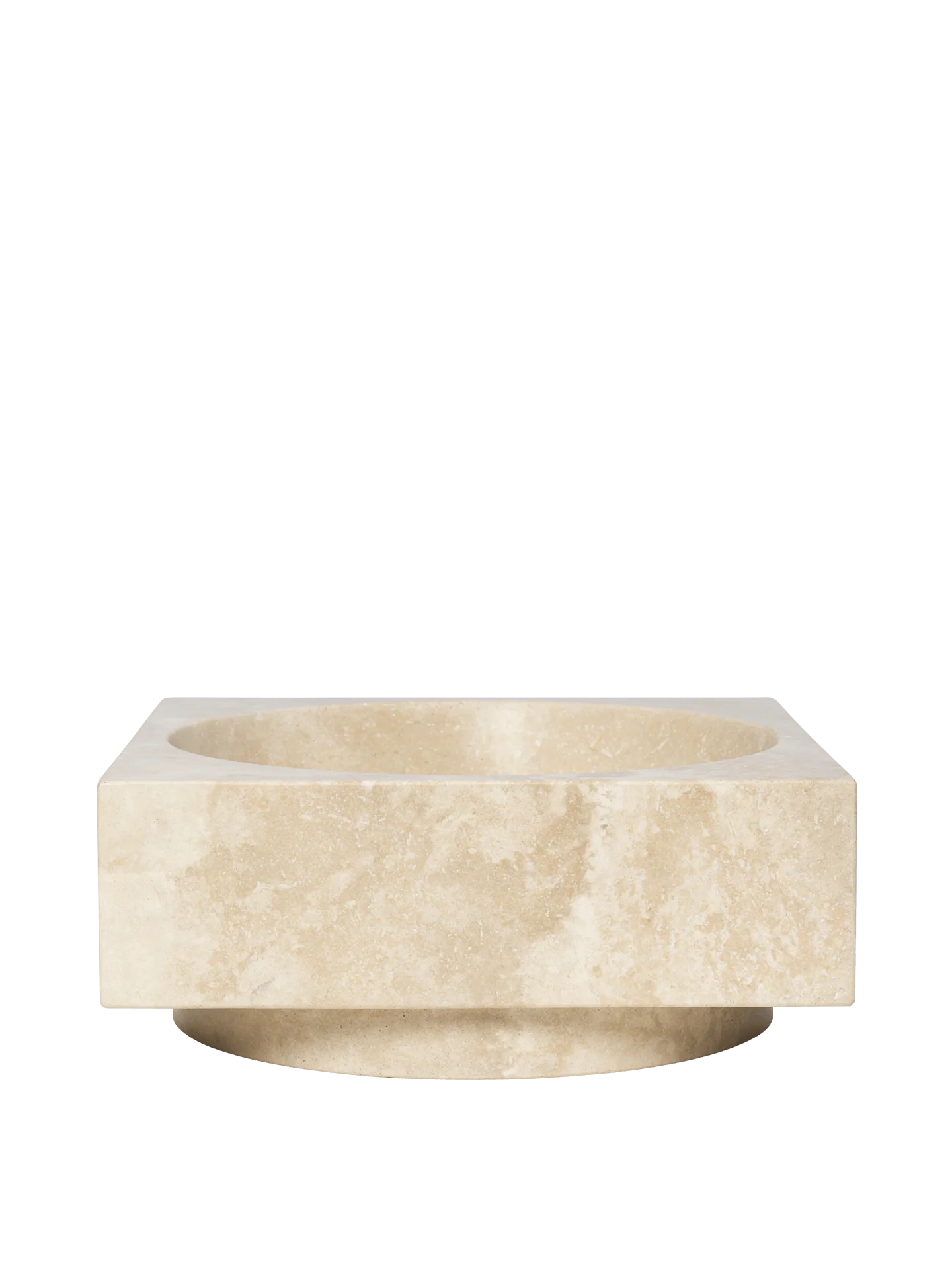 Hew High Centrepiece - Travertine