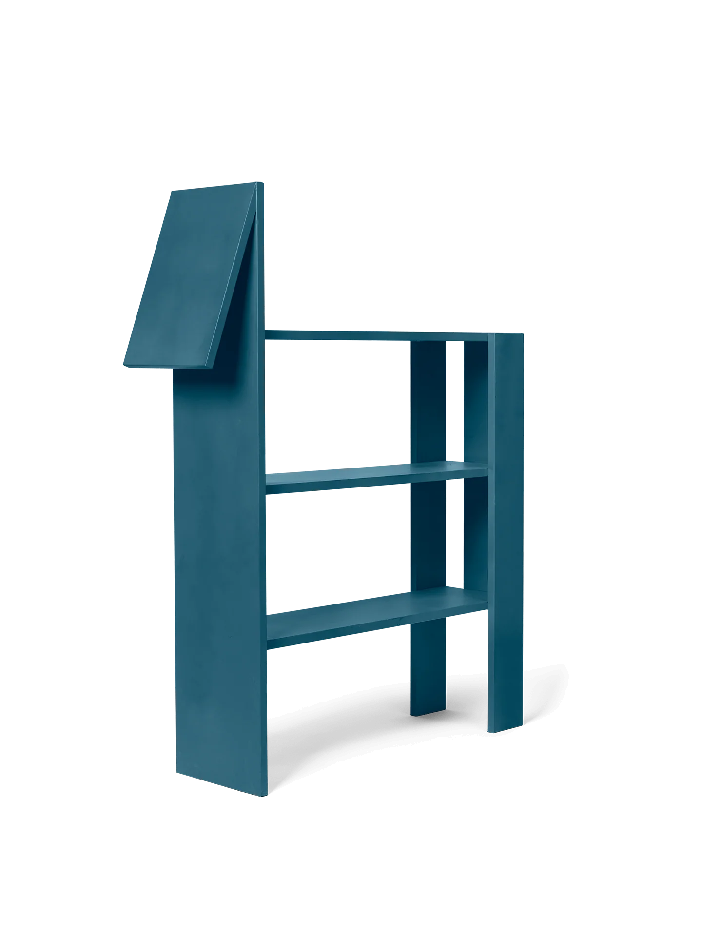Horse Bookcase - Dark Blue