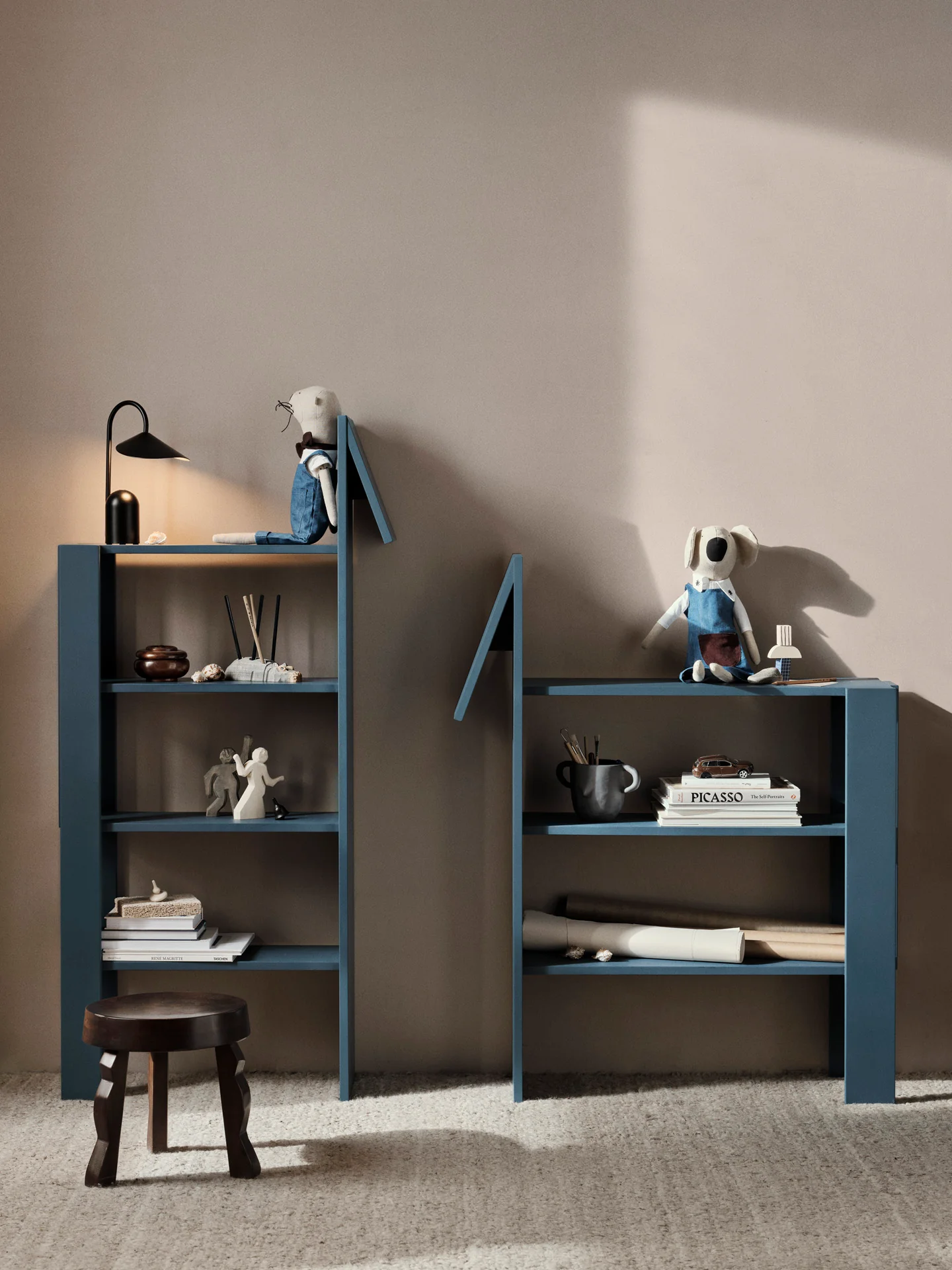 Horse Bookcase - Dark Blue - Image 2