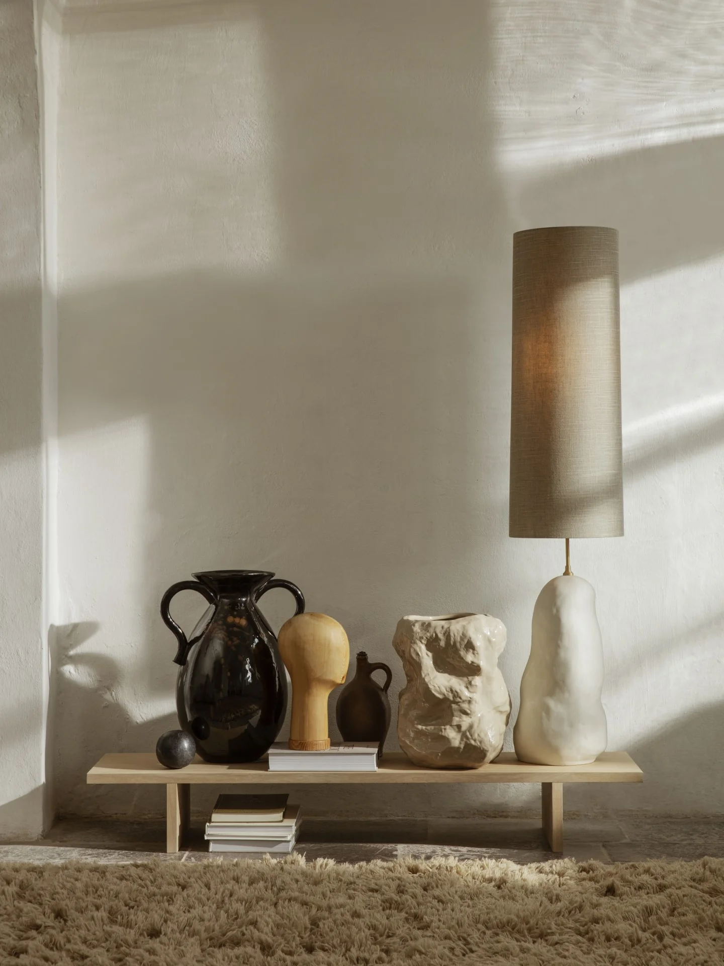 Kona Display Table - Natural Oak Veneer - Image 3