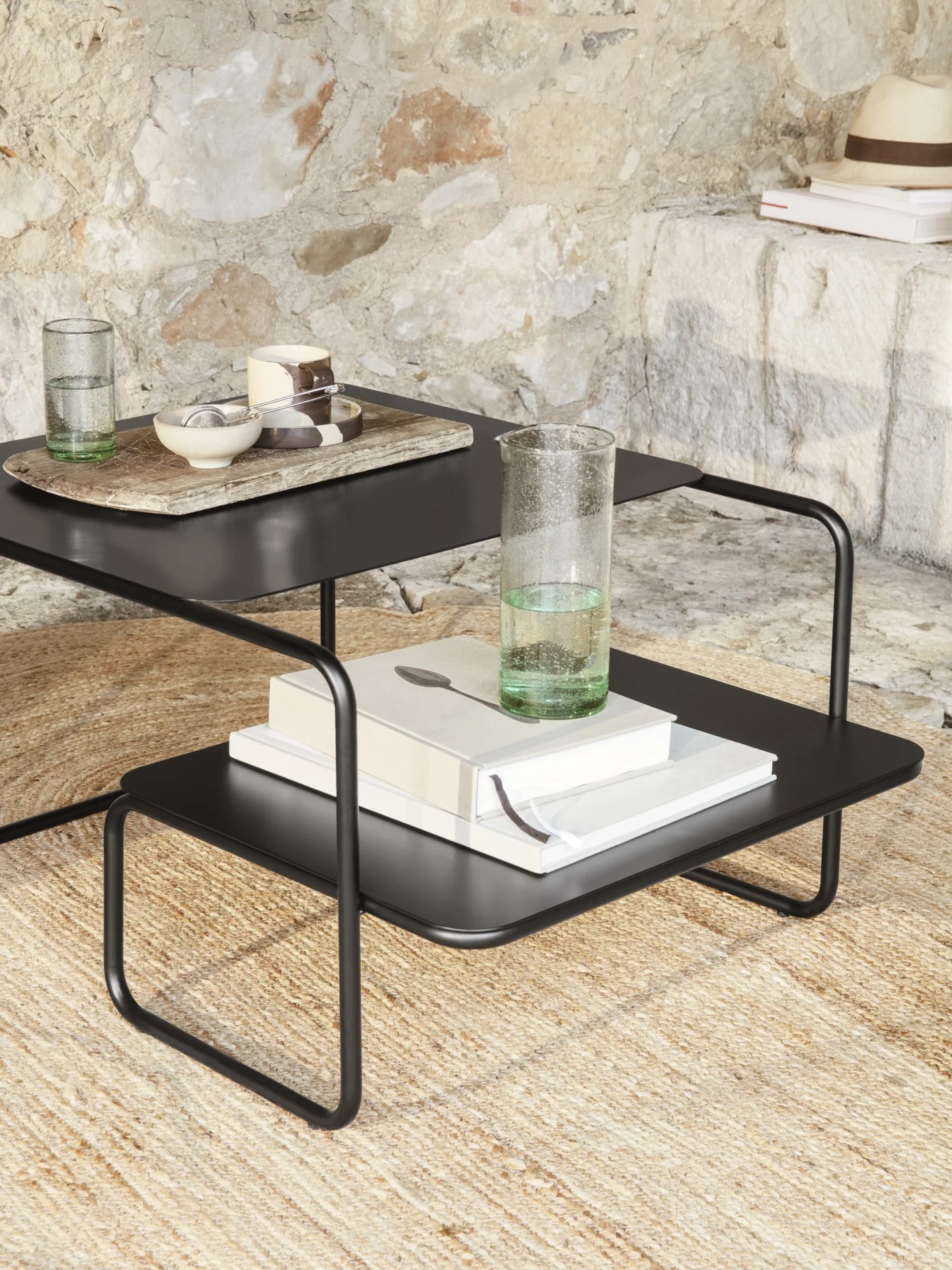 Level Coffee Table - Black - Image 2
