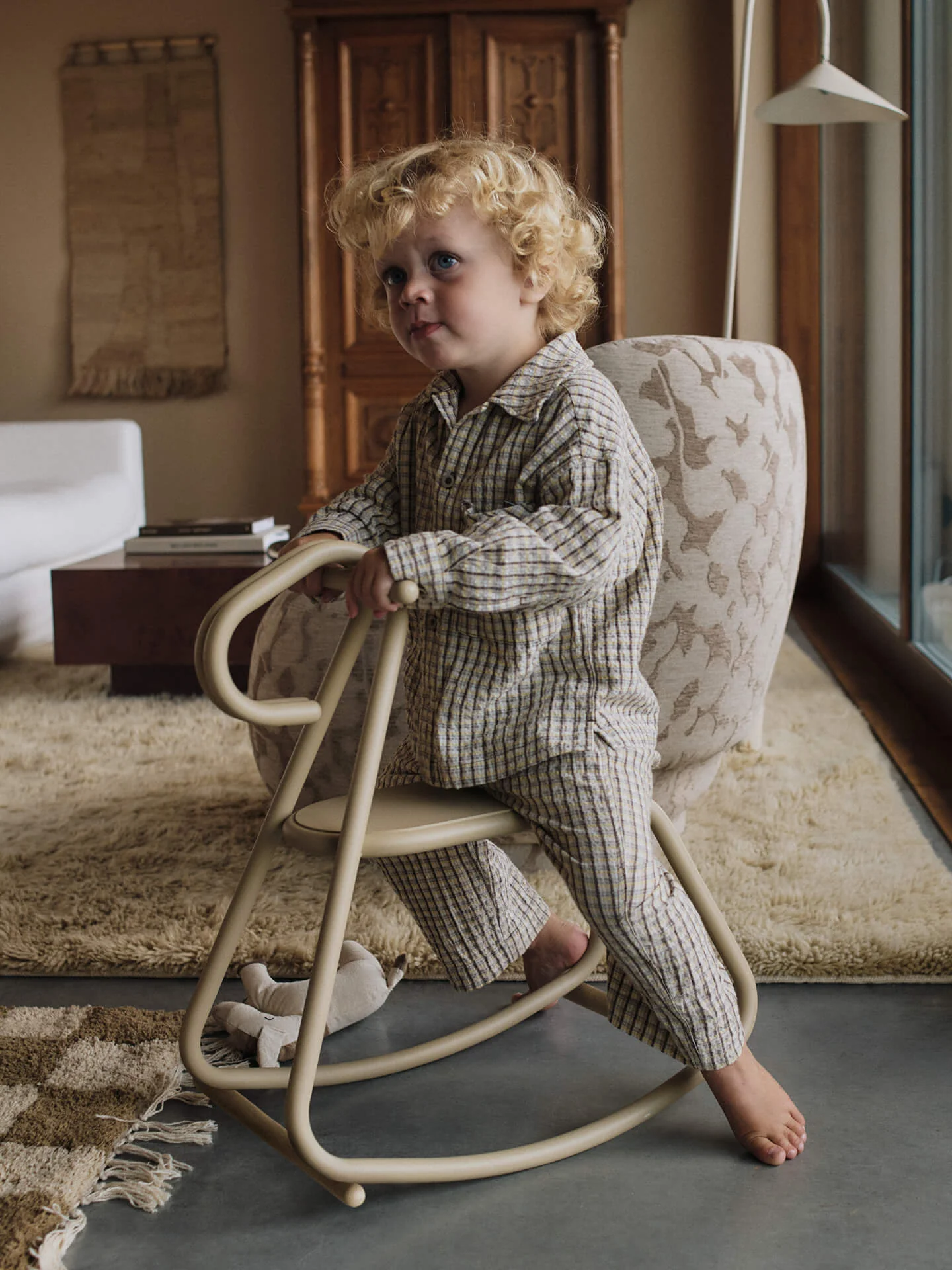 Lussi Rocking Horse - Cashmere - Image 3
