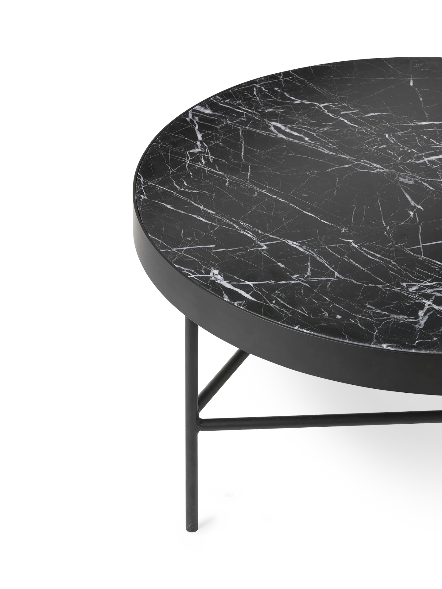 Marble Table - Large - Black Marquina - Image 2