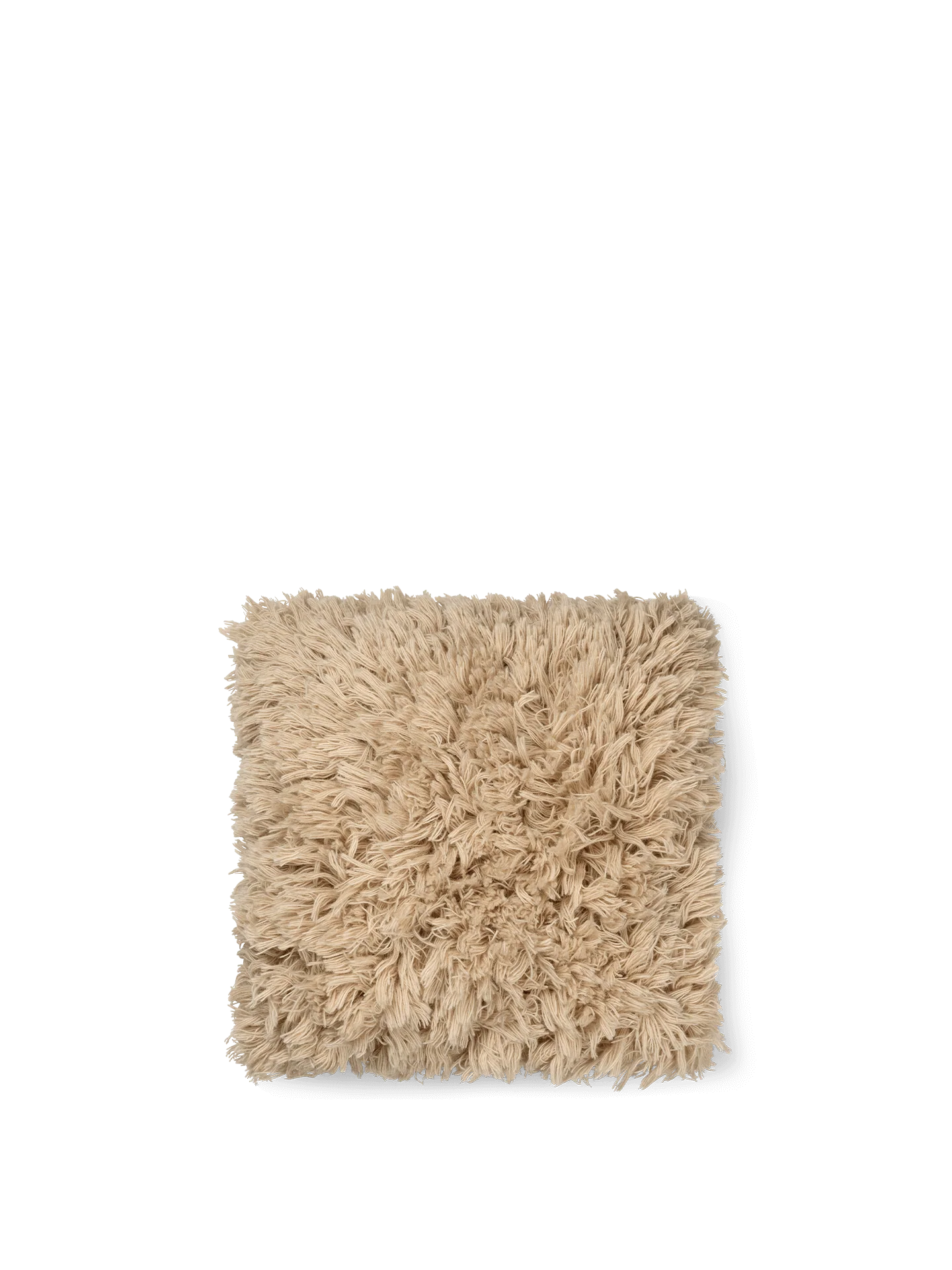 Meadow High Pile Cushion Cover - Light Sand