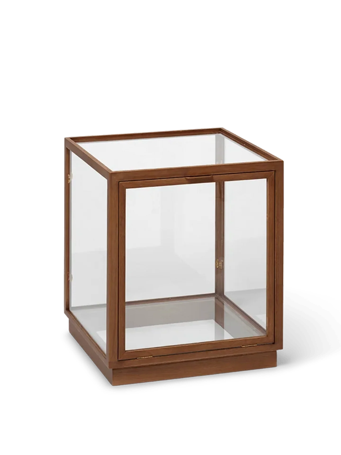 Miru Glass Montre - Dark Stained Oak