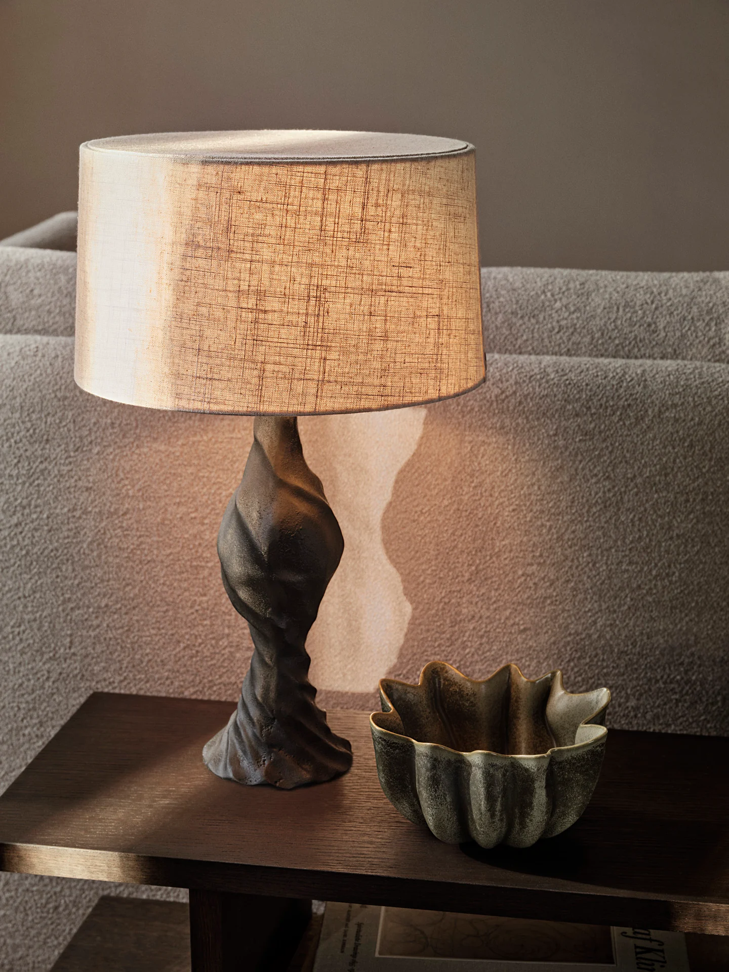 Moltan Lamp Base - Black - Image 2